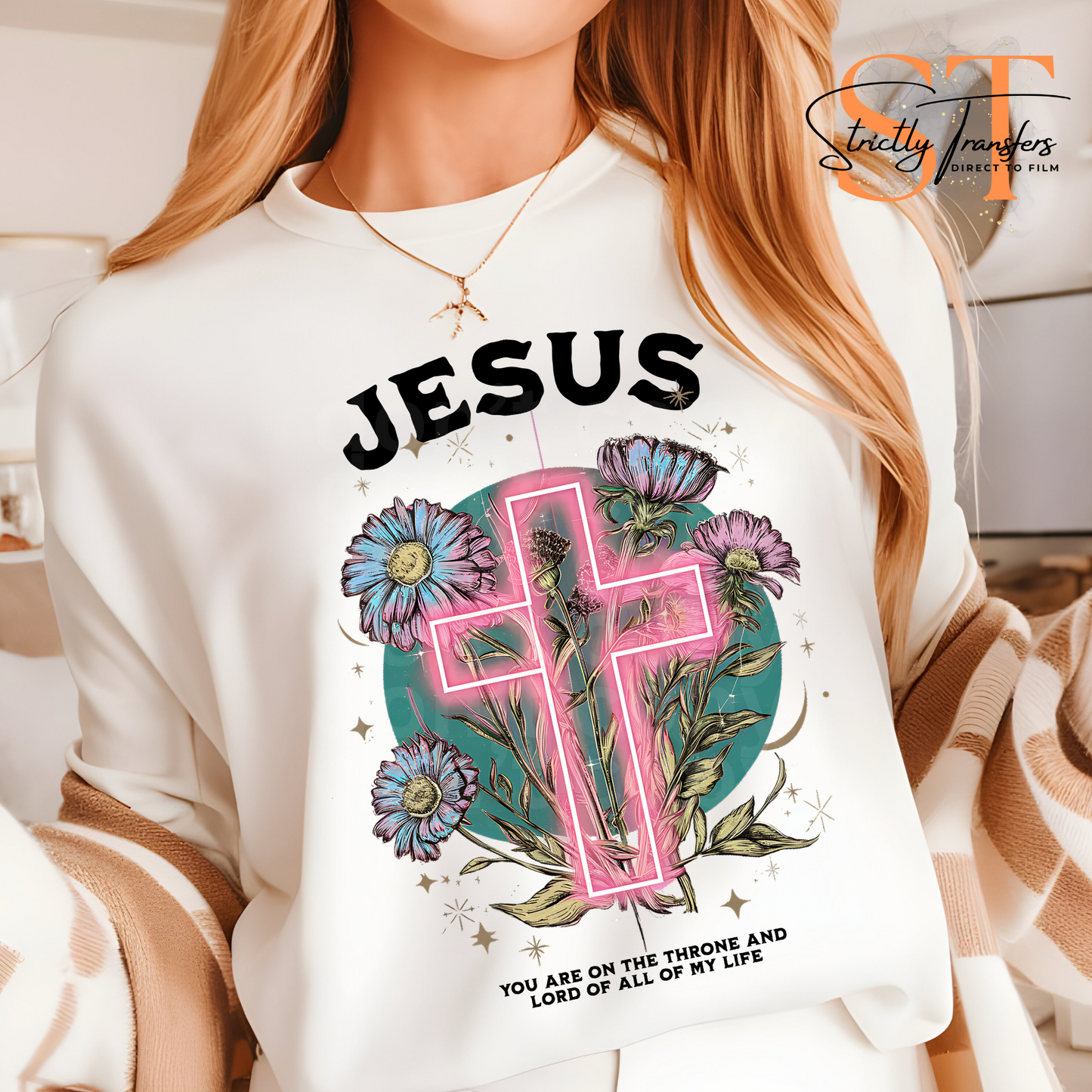 Jesus you are on the Throne Direct to Film Transfers