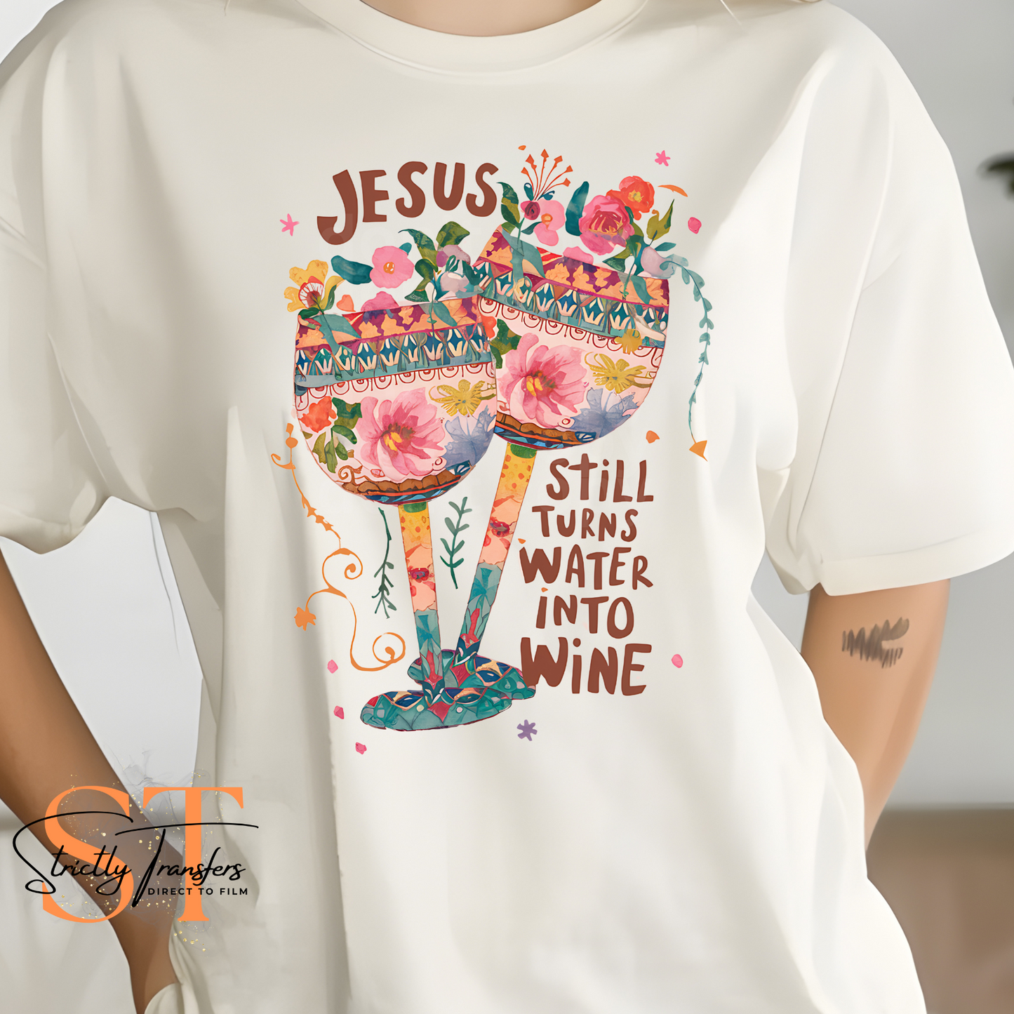 Jesus Still turns Water into Wine Direct to Film Transfers