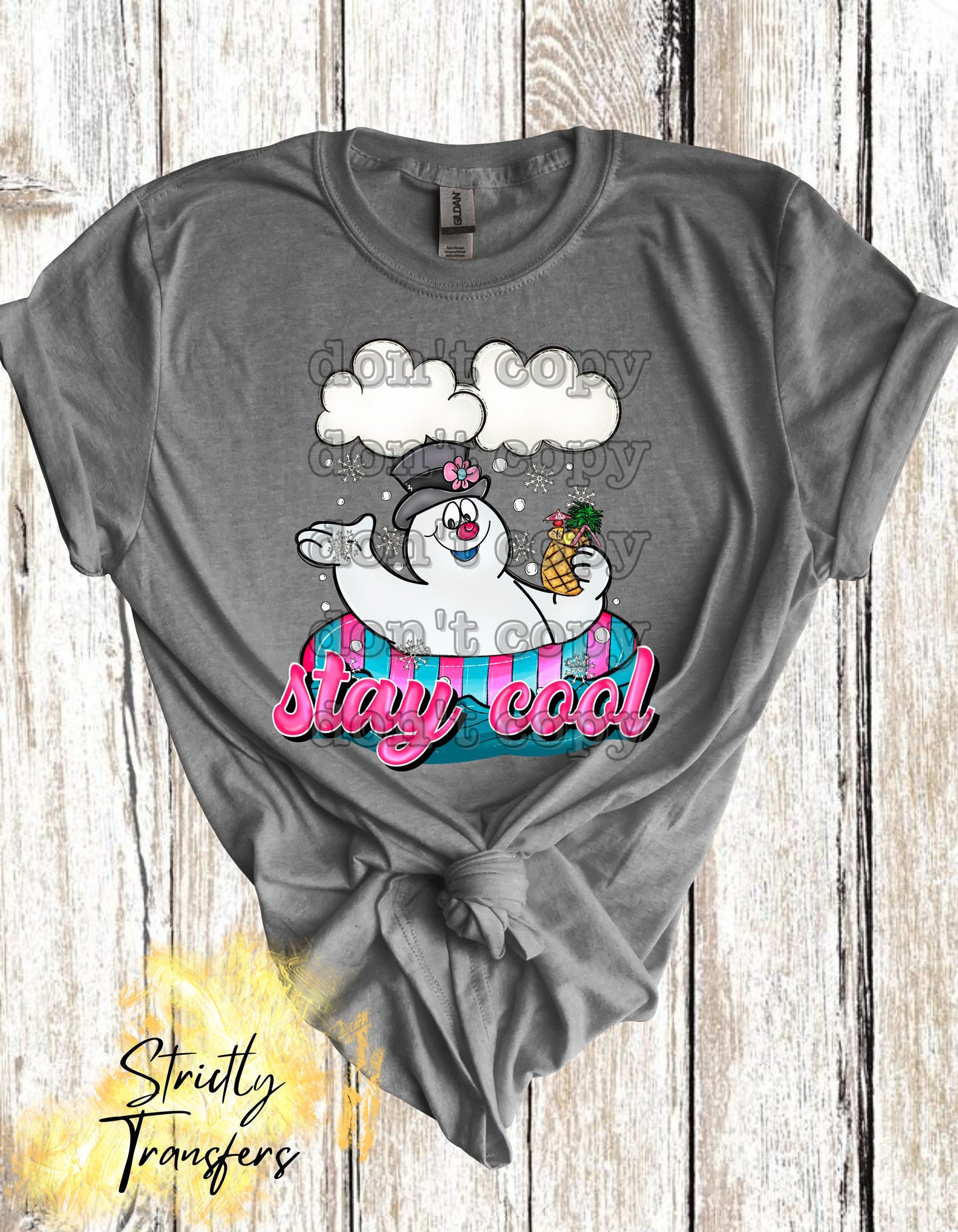 Stay Cool Direct to Film Transfer