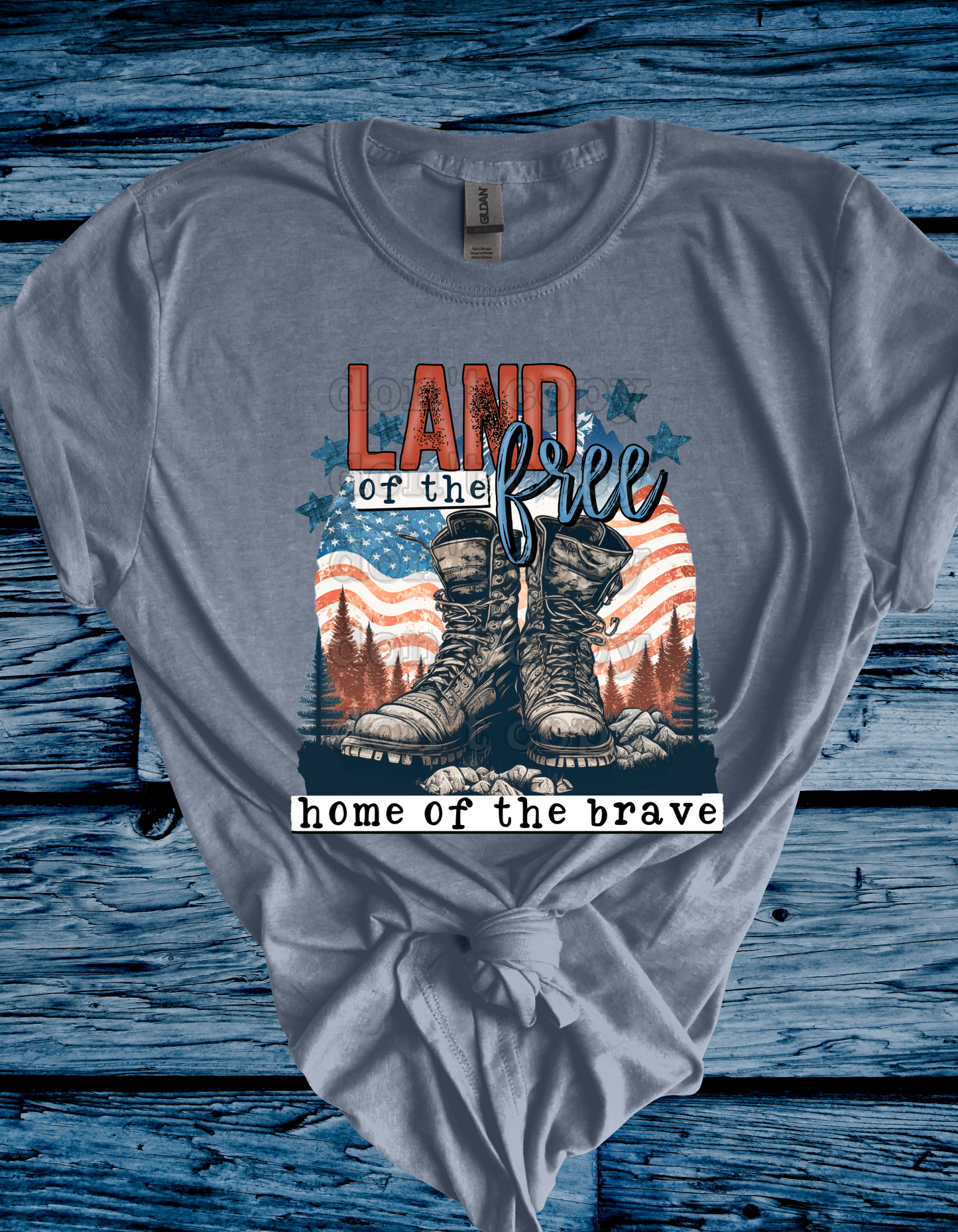 Land of the Free Direct to Film Transfer