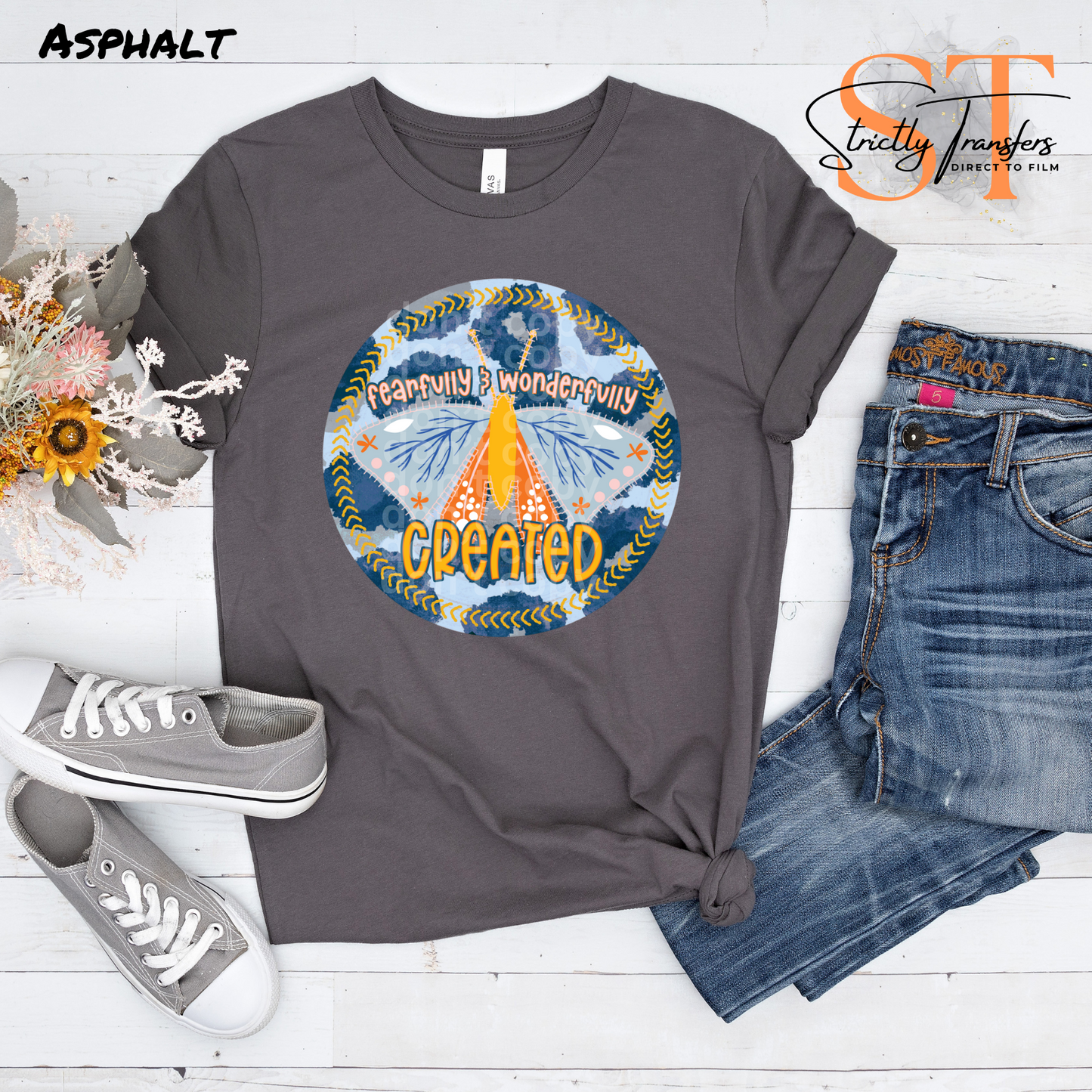 Fearfully & Wonderfully Created Direct to Film Transfers