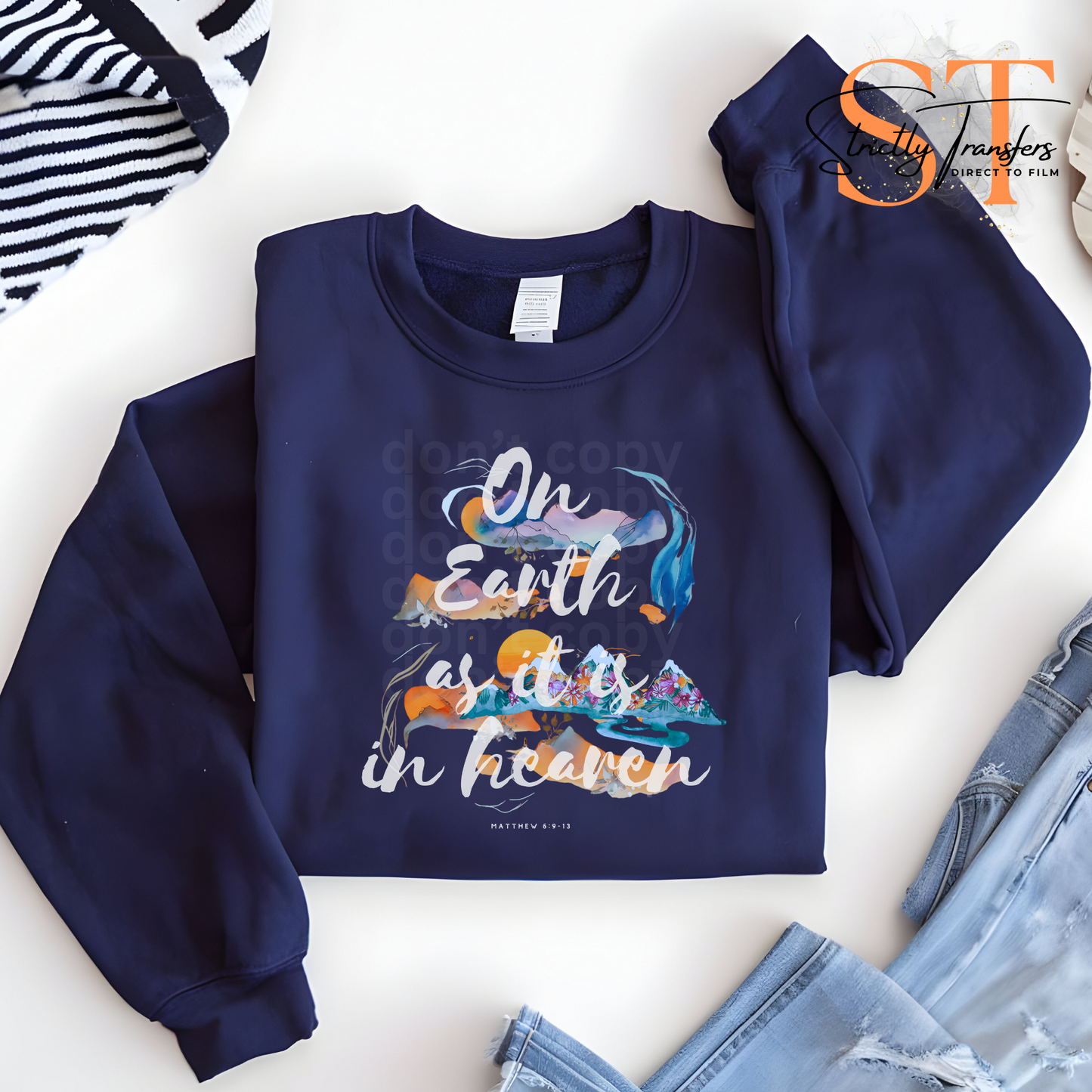 On Earth as it is Heaven Direct to Film Transfers