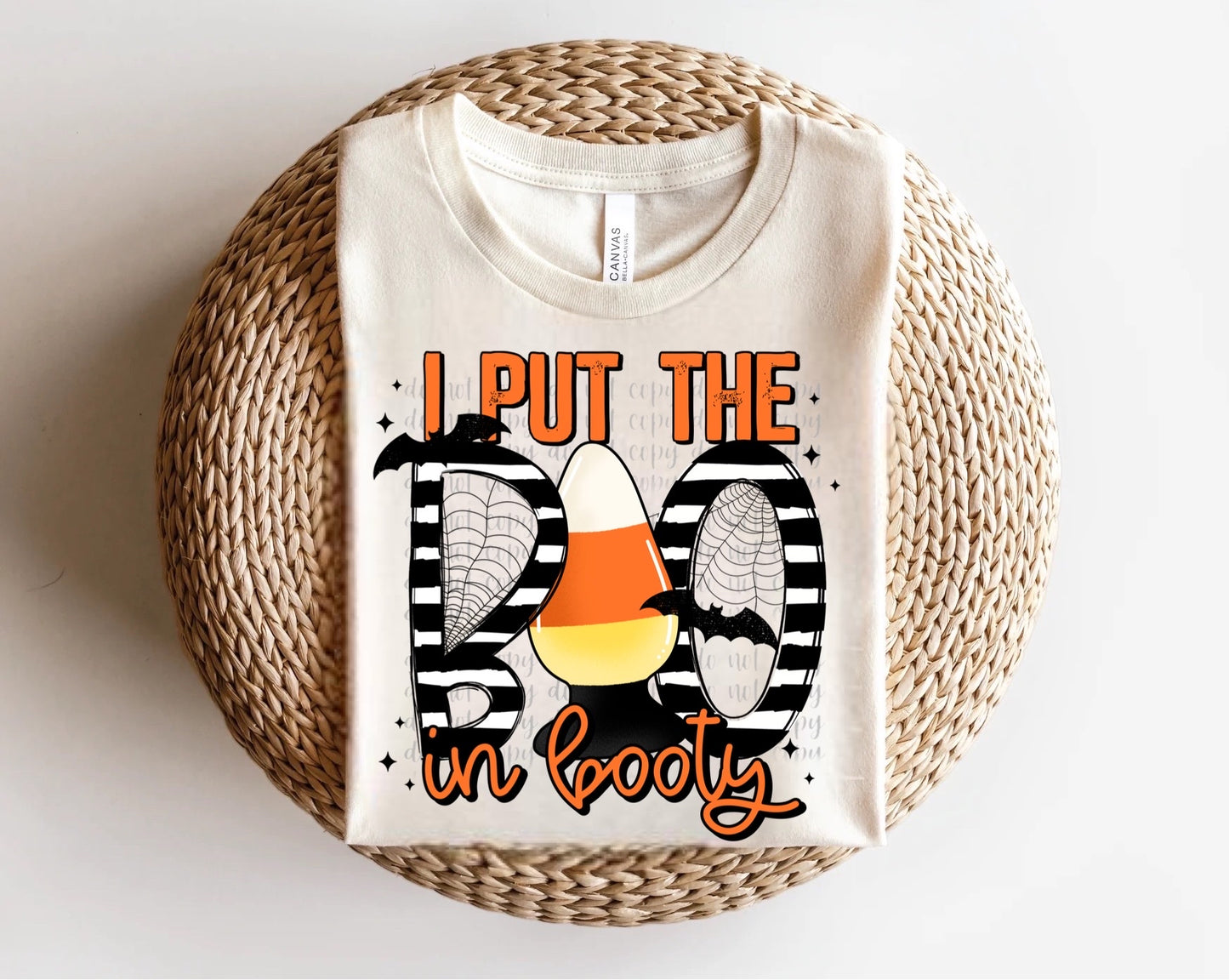 I Put the Boo in Booty Direct to Film Transfer