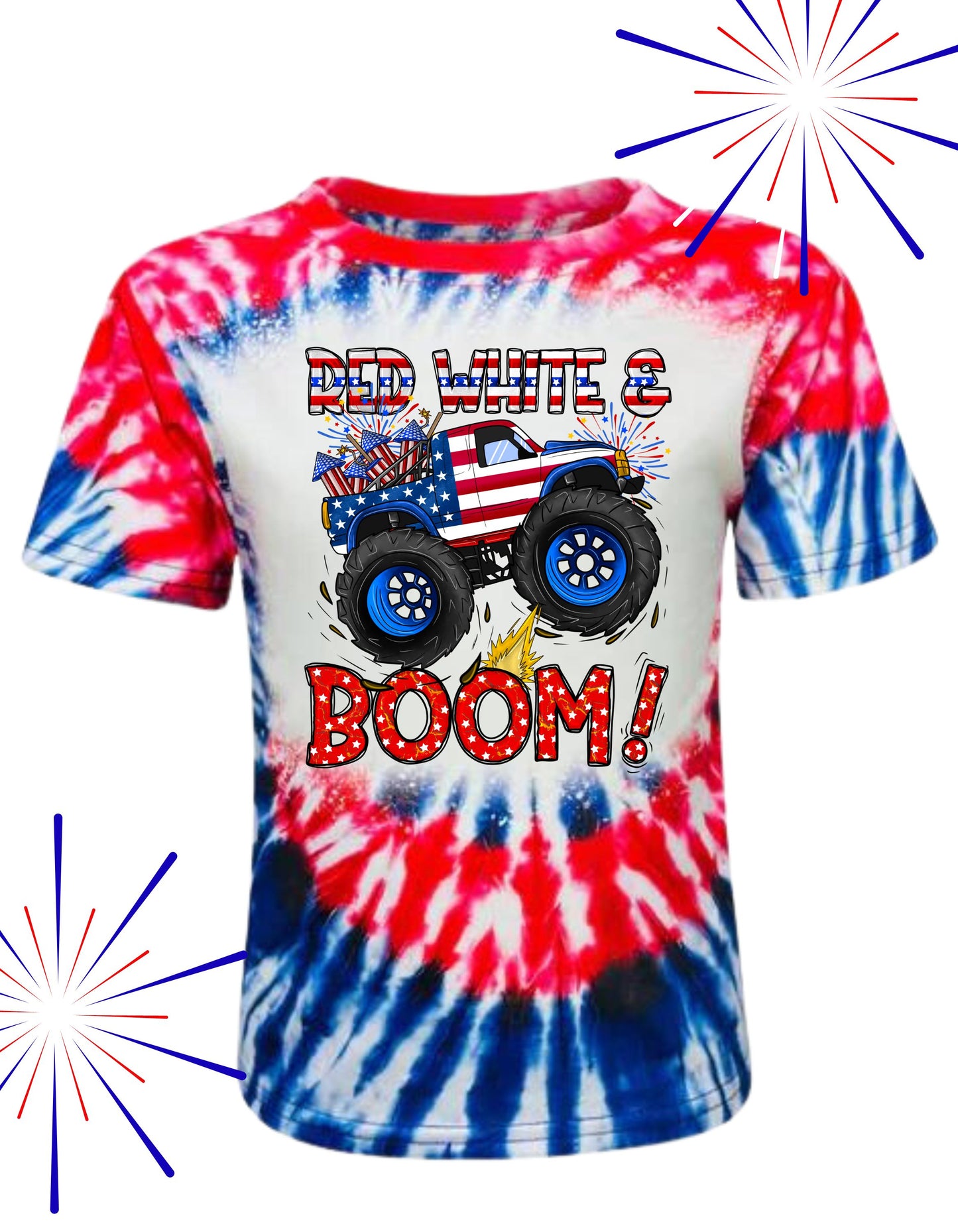 Red White & Boom Direct to Film Transfer