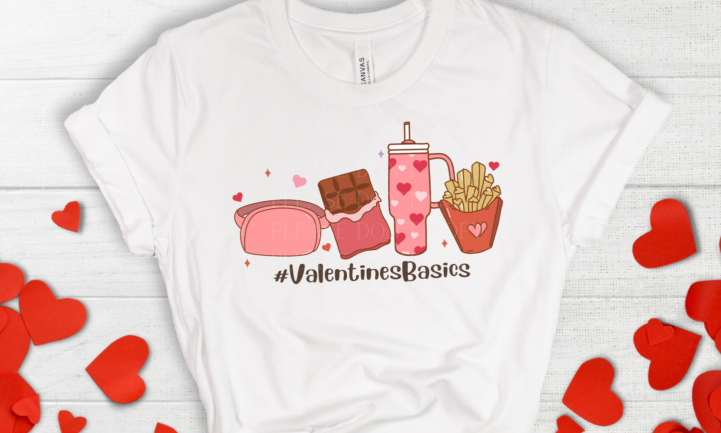 Valentines Basics Direct to Film Transfer