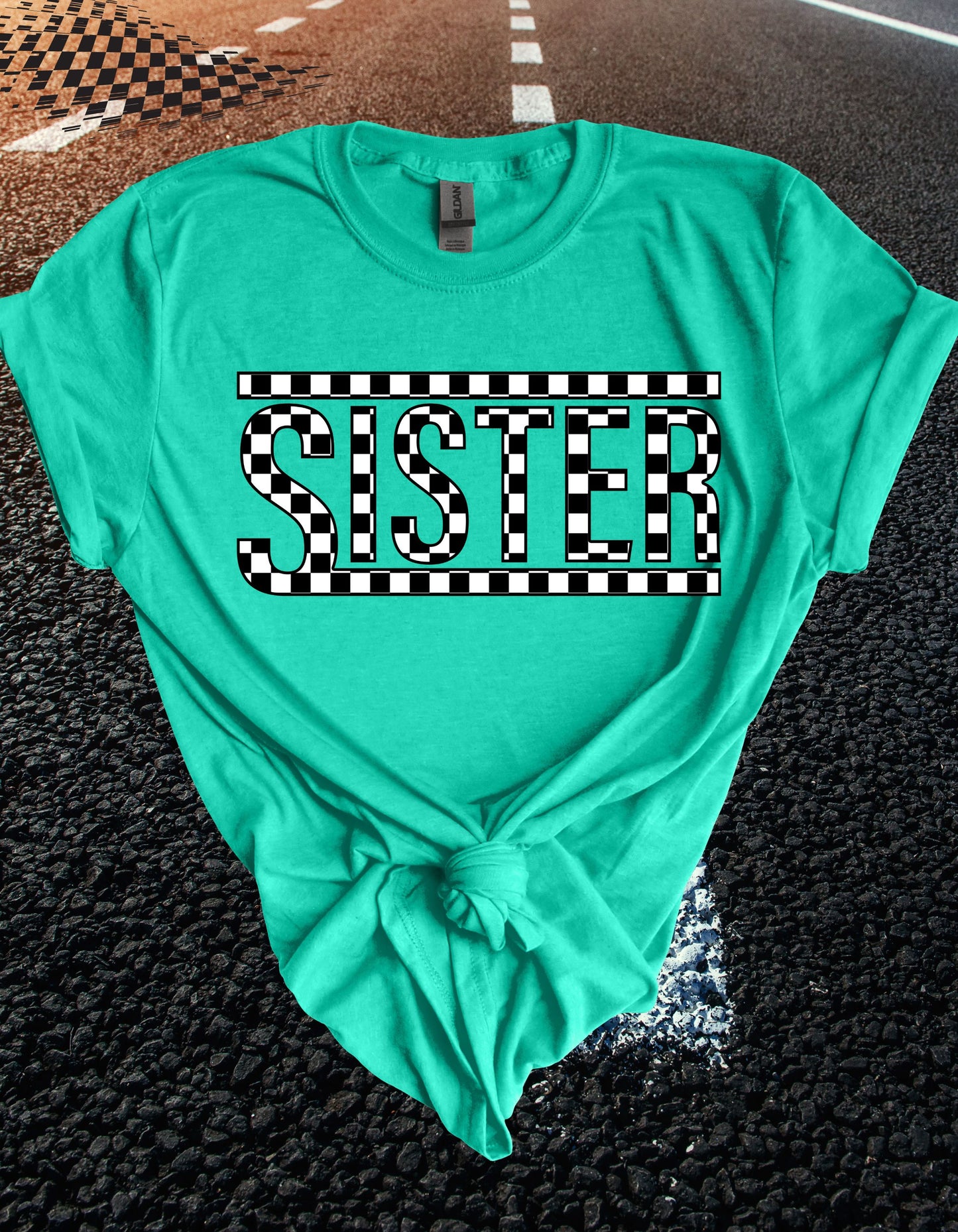 Sister Racing Name Direct to Film Transfer