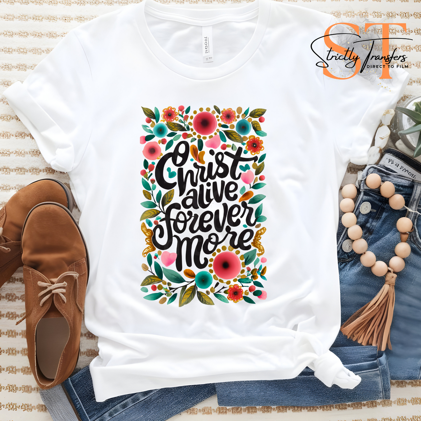 Christ Alive Forever More Direct to Film Transfers