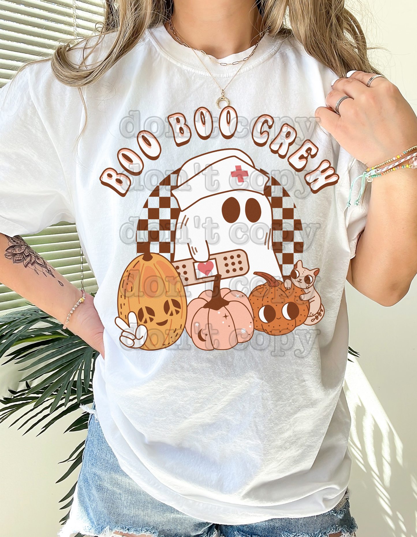 Nurse Boo Boo Crew Direct to Film Transfer