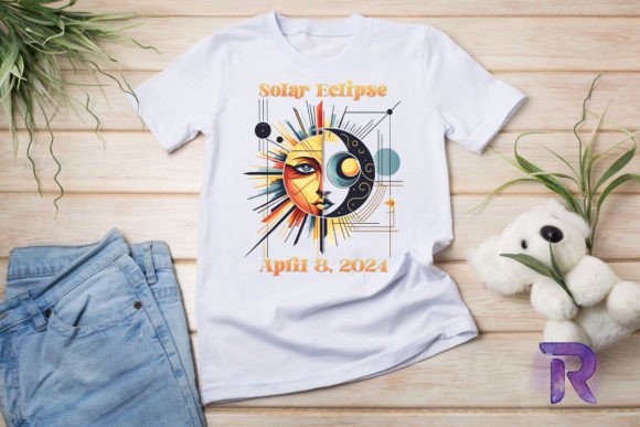 Solar Eclipse Art Direct to Film Transfer