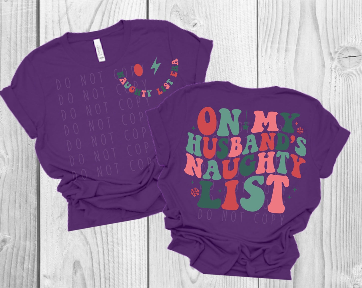 On My Husband’s Naughty List Direct to Film Transfer