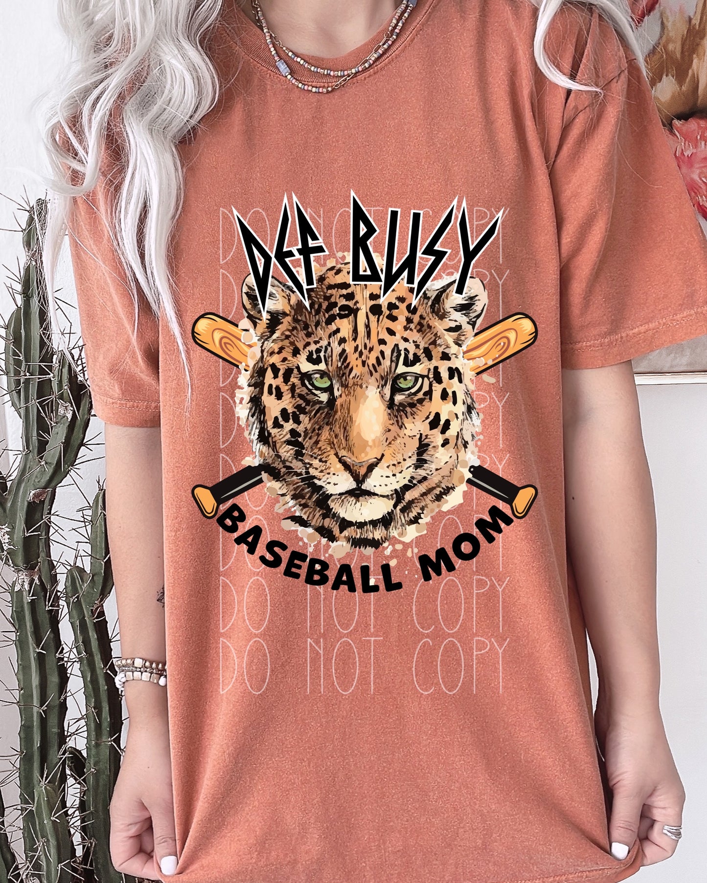 Def Busy Baseball Mom Direct to Film Transfer