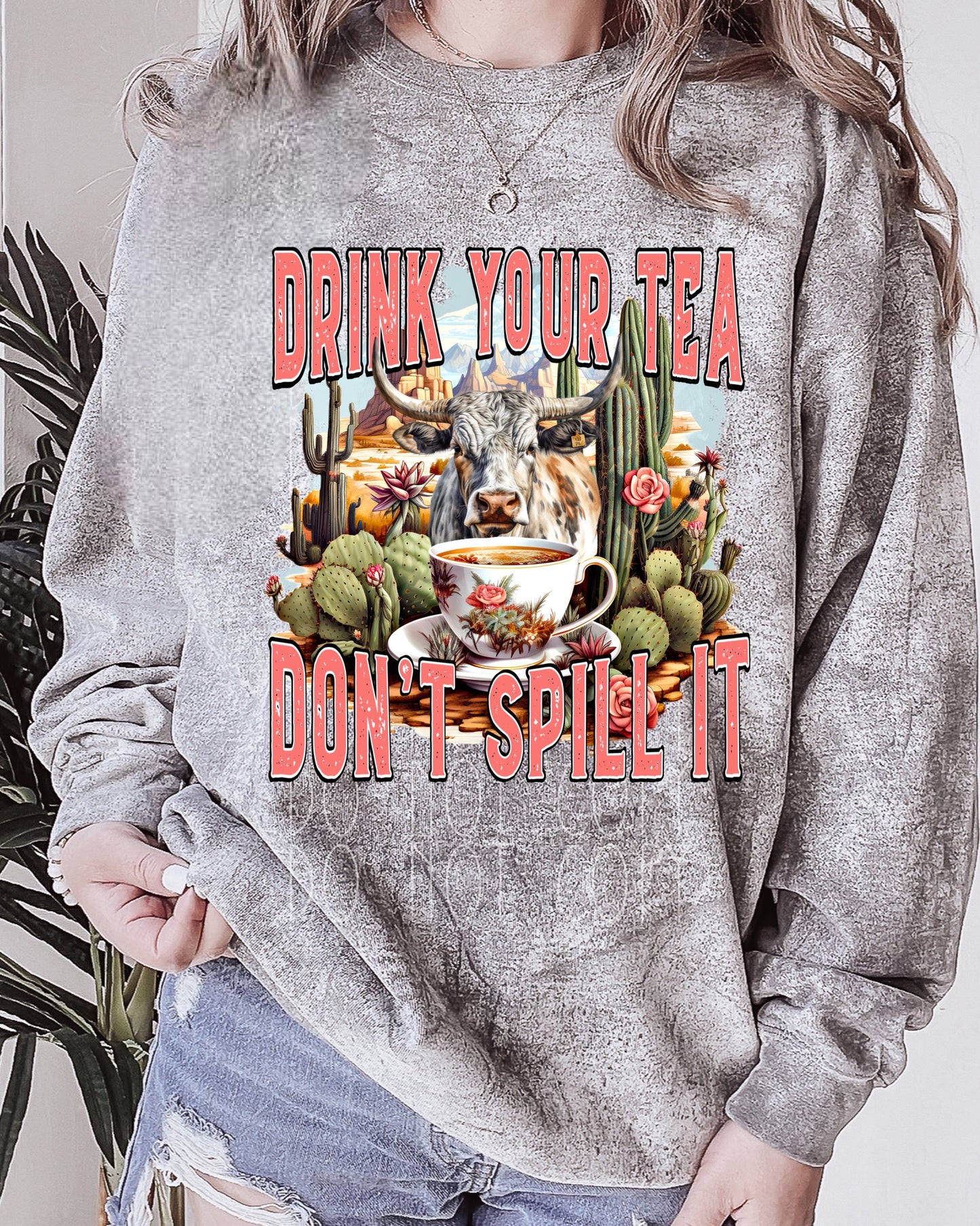 Drink Your Tea, Don’t Spill It Direct to Film Transfer