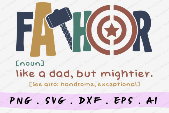 Fathor - Like A Dad but Mightier Direct To Film Transfer