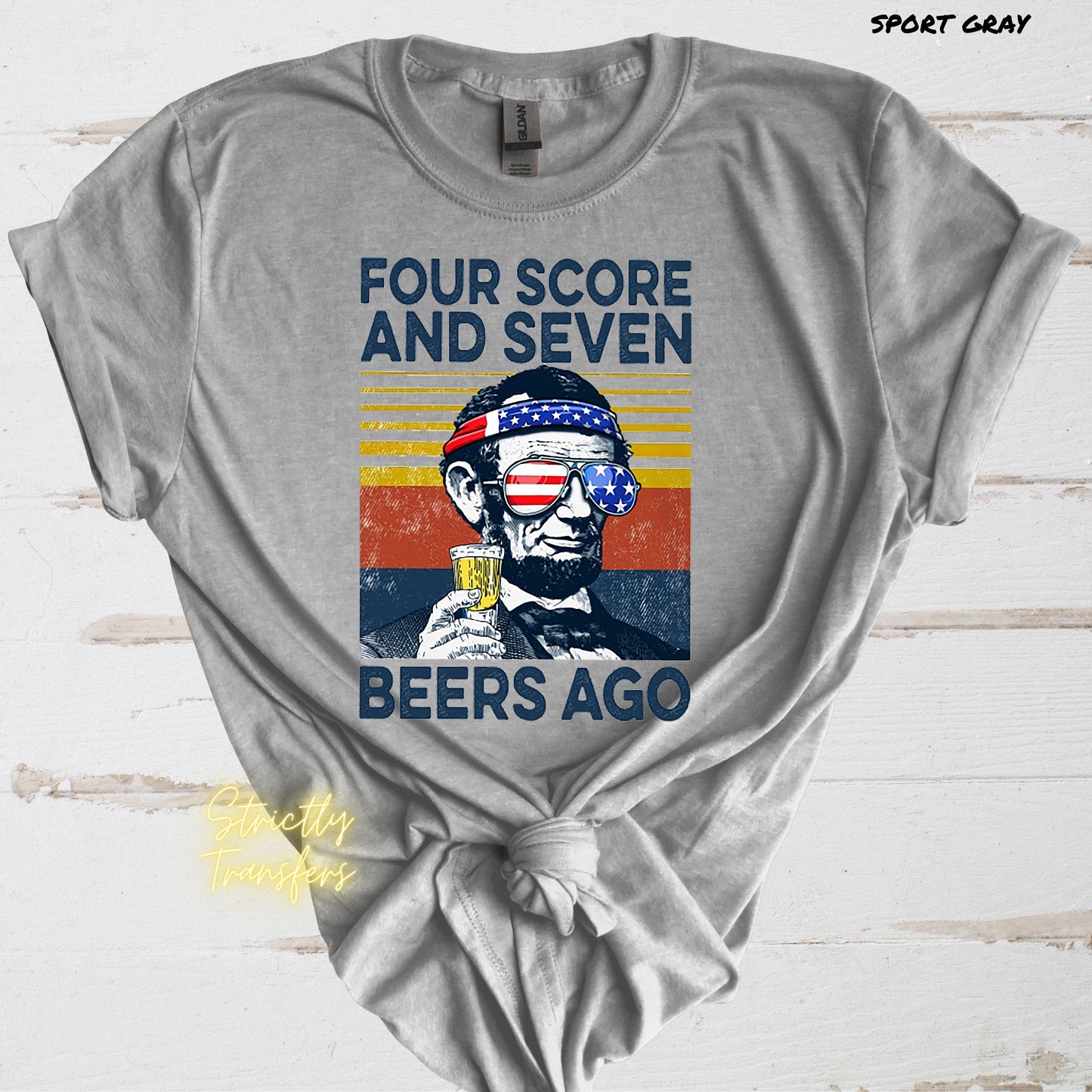 Four Score and Seven Beers Ago Direct to Film Transfer