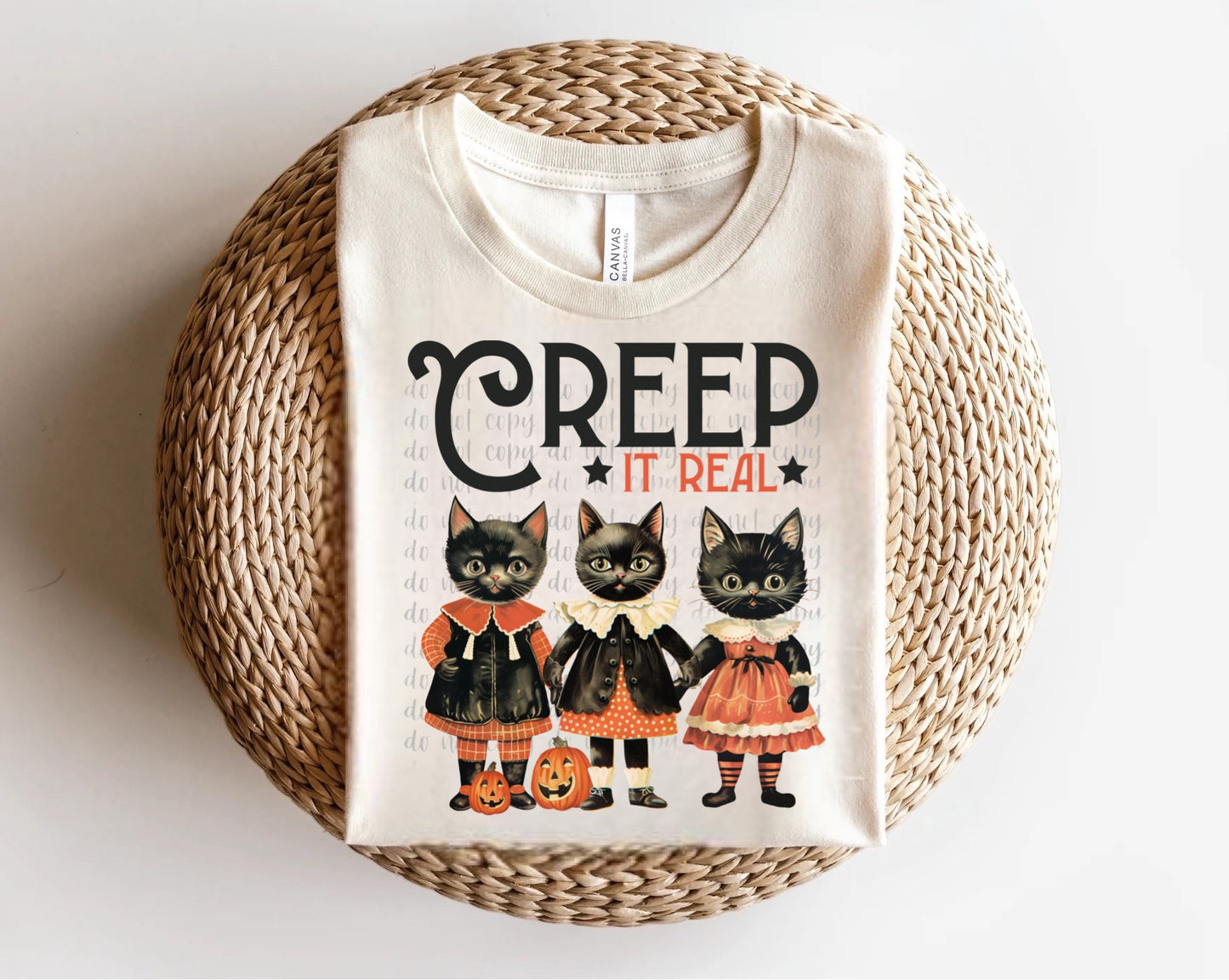 Creep It Real Black Cats Direct to Film Transfers