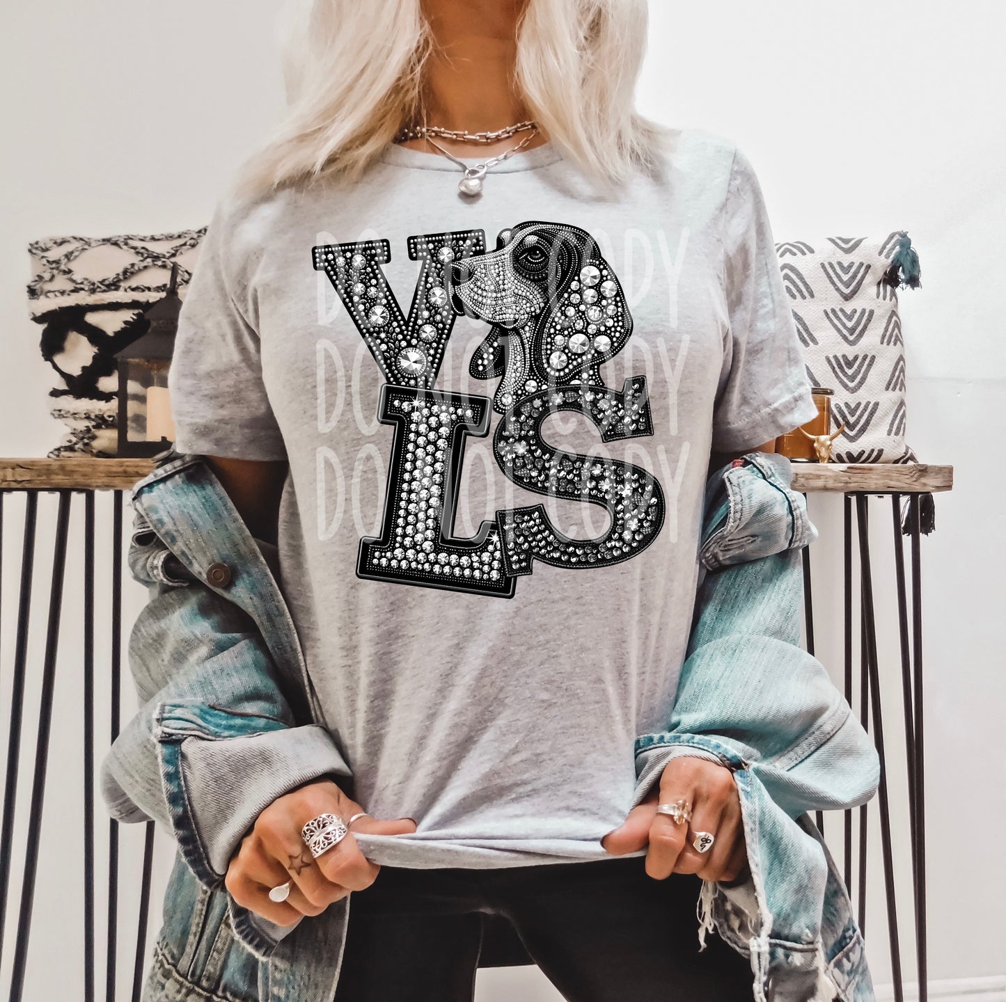 Vols Faux Rhinestone Direct to Film Transfer