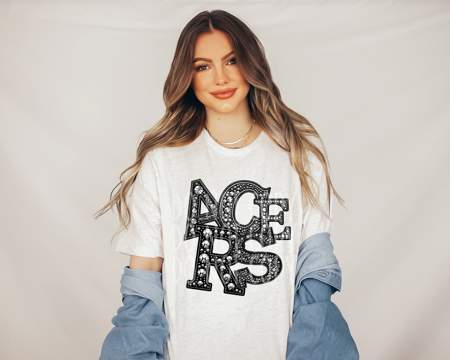 Acers Faux Rhinestone Direct to Film Transfer