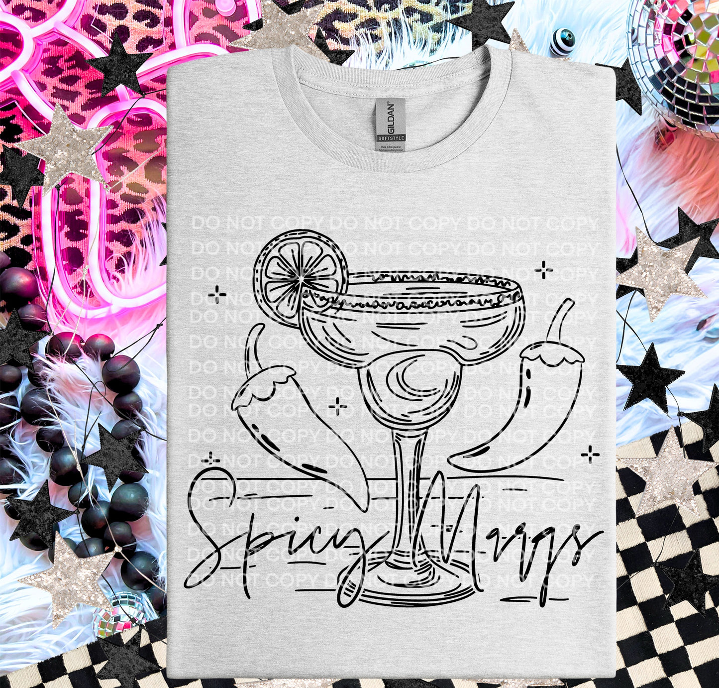 Spicy Margs Direct to Film Transfers