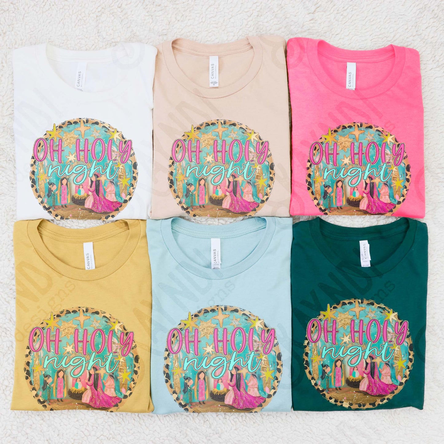 Oh Holy Night Direct to Film Transfers