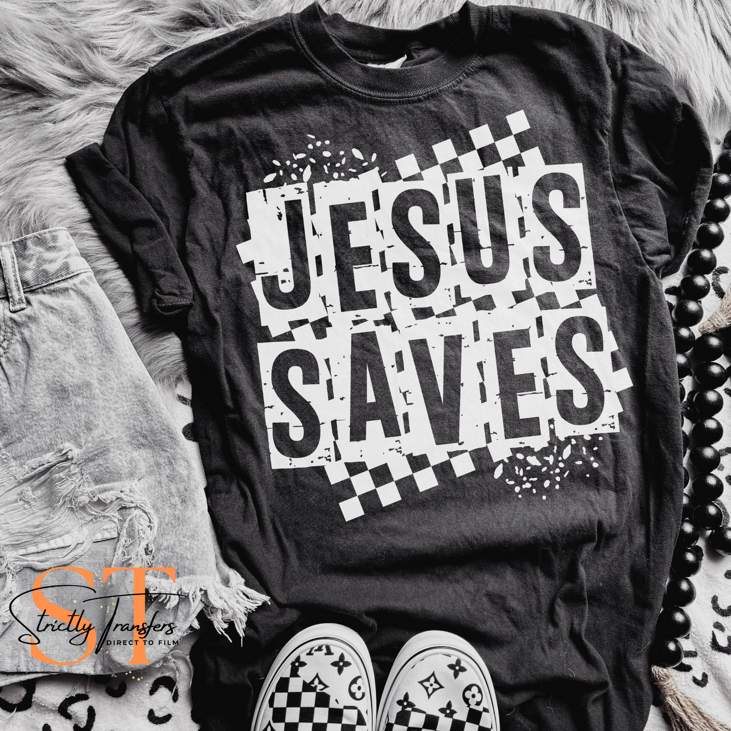 Jesus Saves Direct to Film Transfers