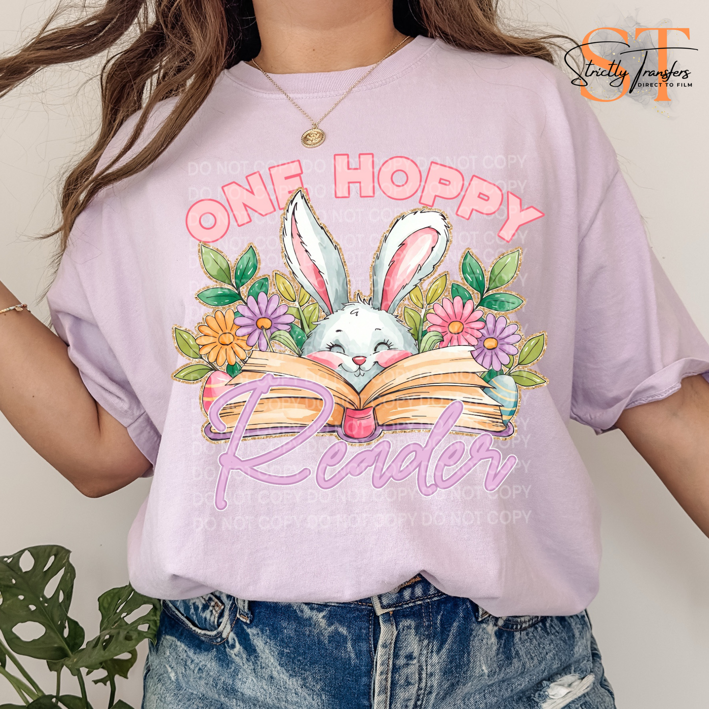 One Hoppy Reader Direct to Film Transfers