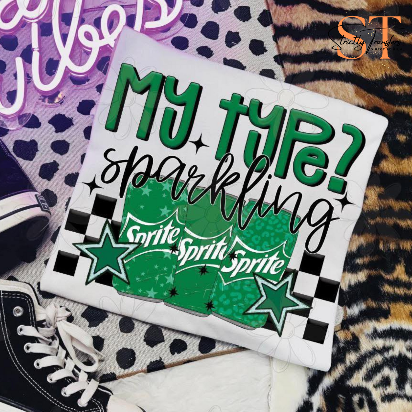 My Type? Sparkling Direct to Film Transfers