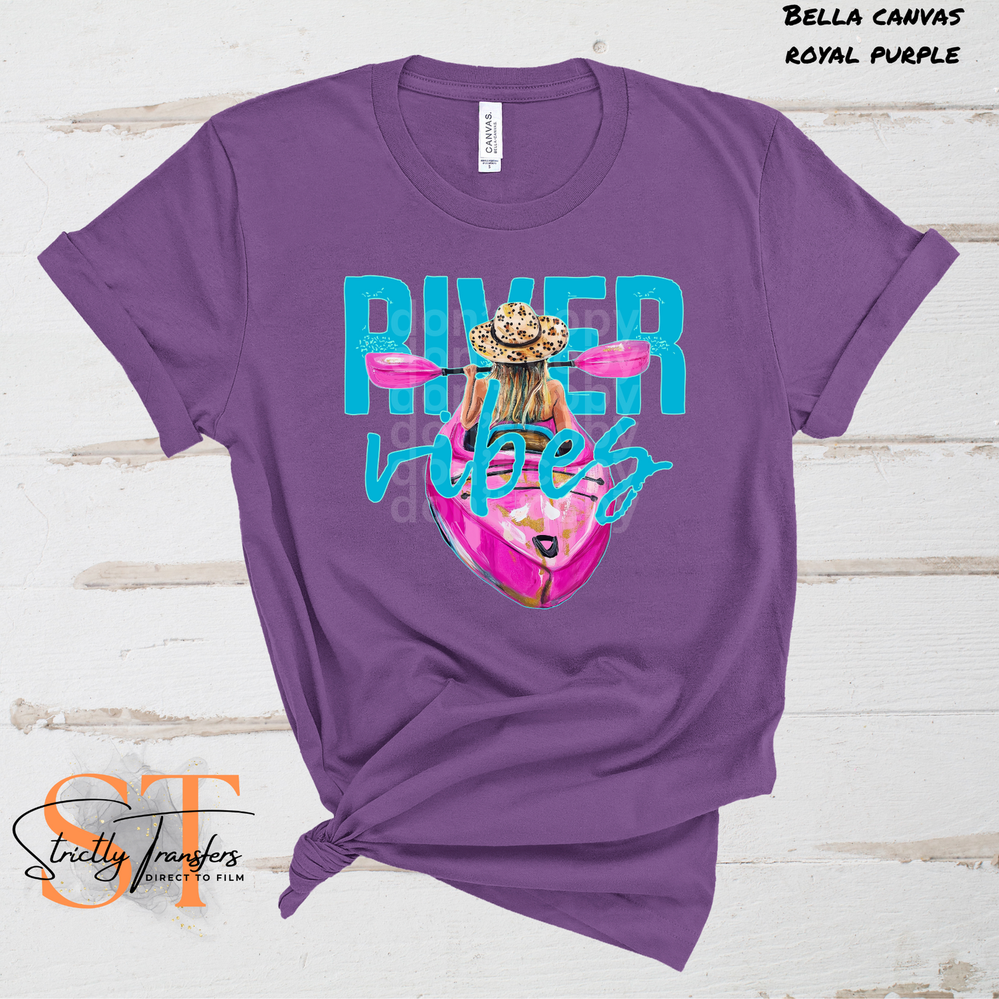 River Vibes Direct to Film Transfers