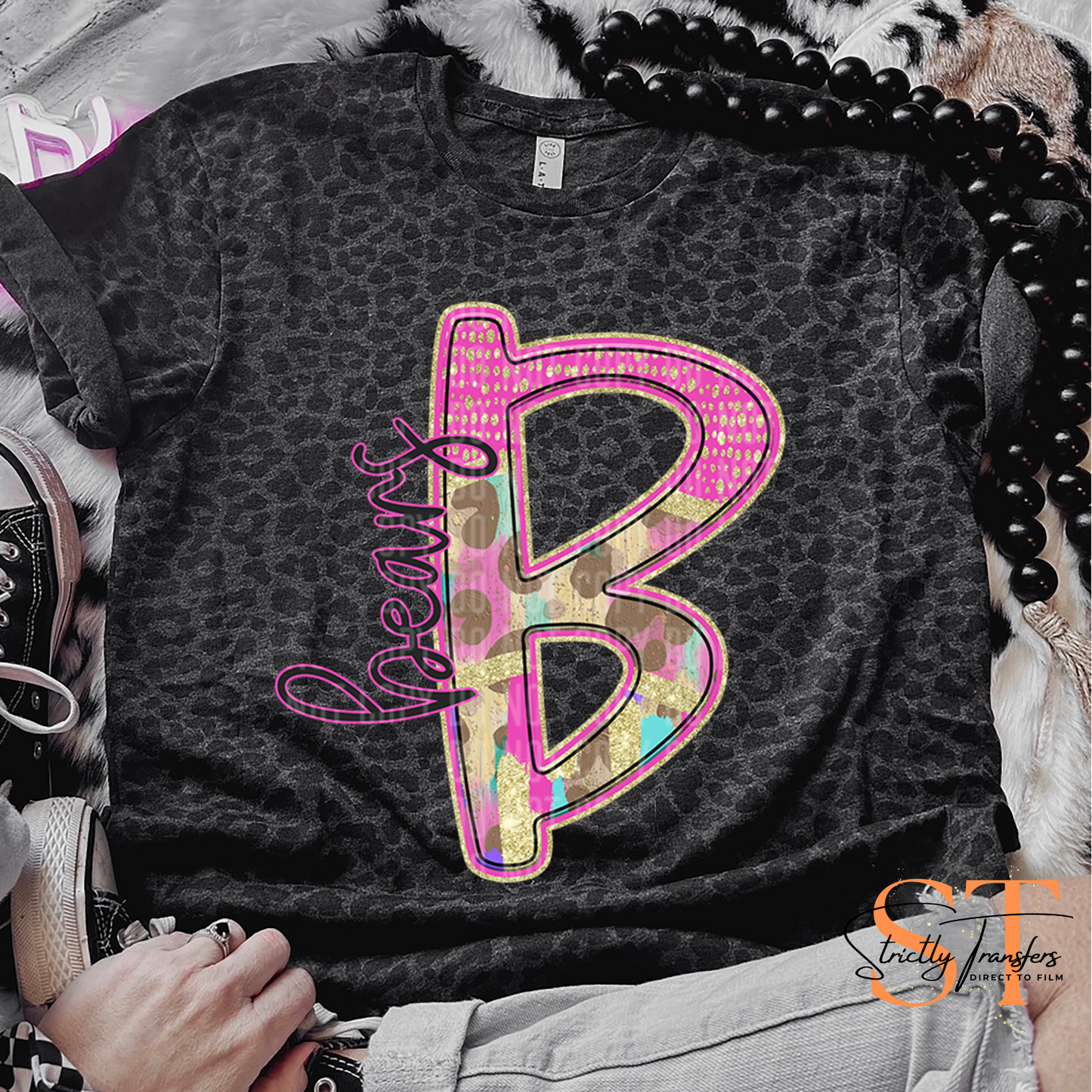 Rainbow Leopard Bears Direct to Film Transfers