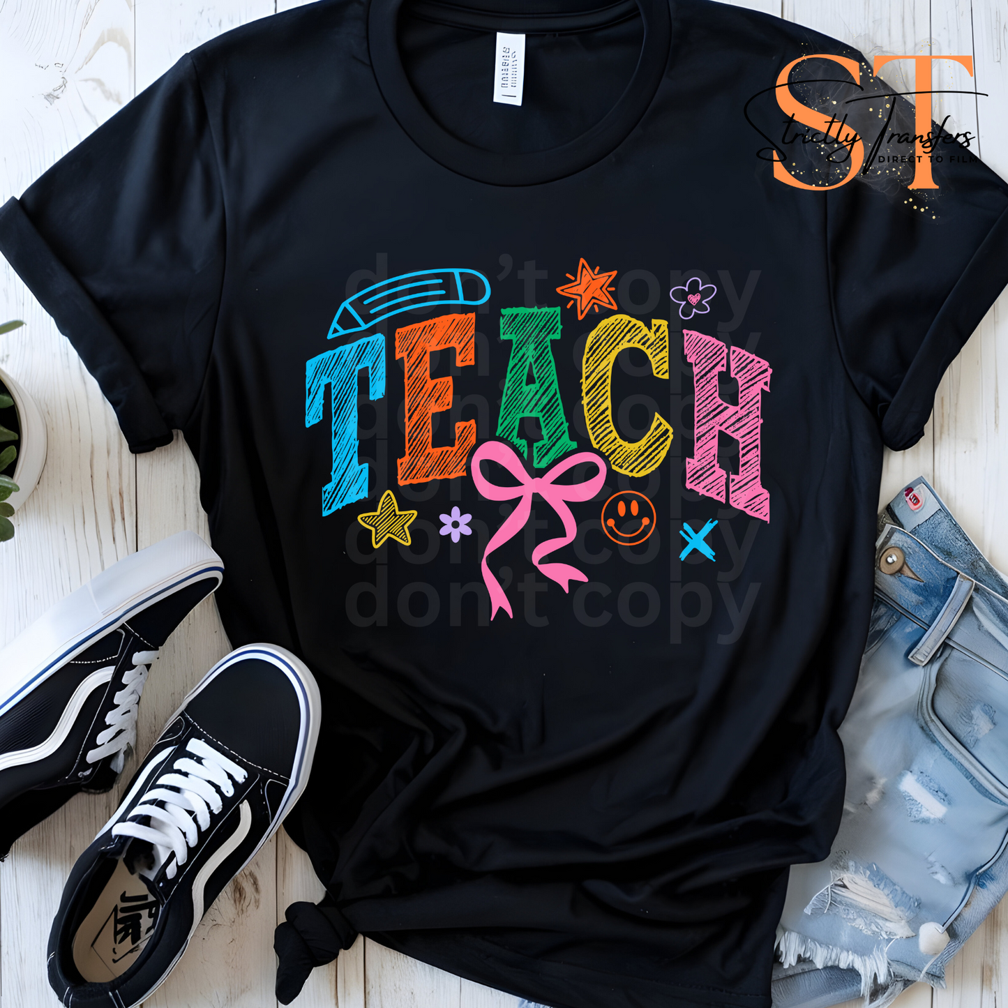 Bright Teach Direct to Film Transfers