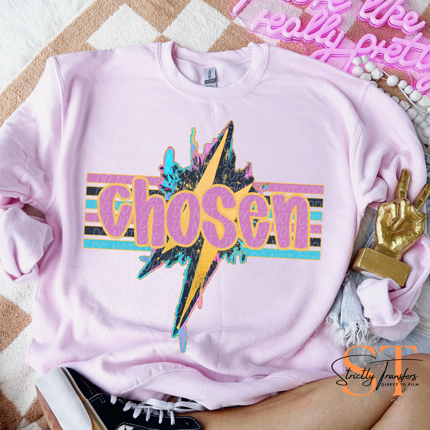 Chosen - Geode Design Direct to Film Transfers