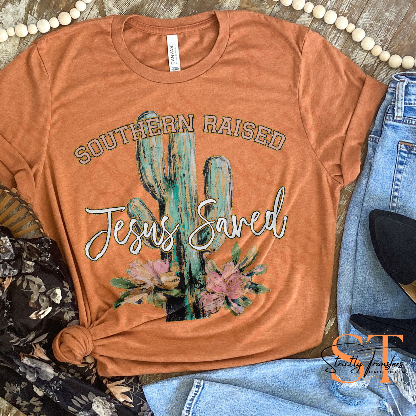 Southern Raised Jesus Saved Direct to Film Transfers