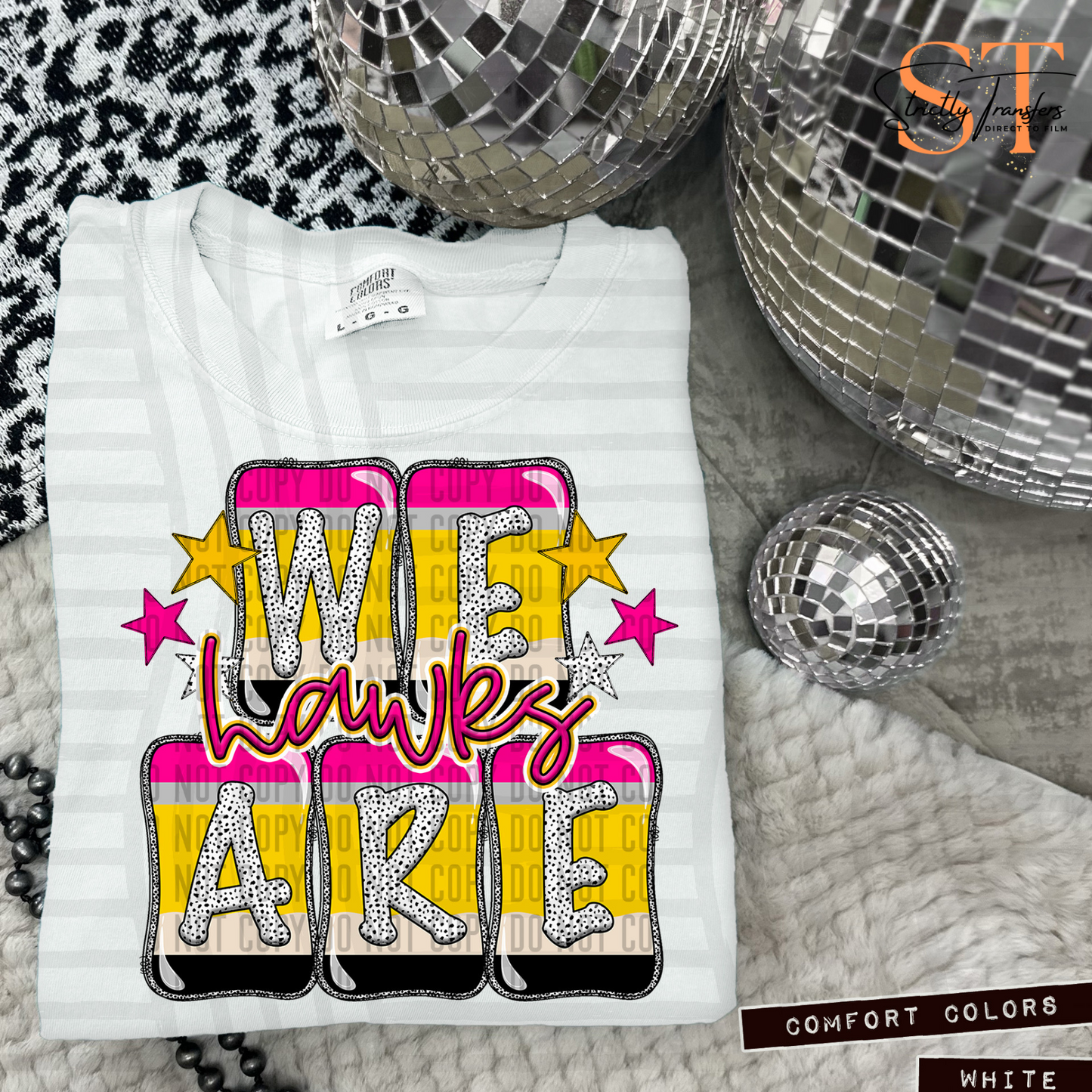 Pencil - We are Hawks Direct to Film Transfers