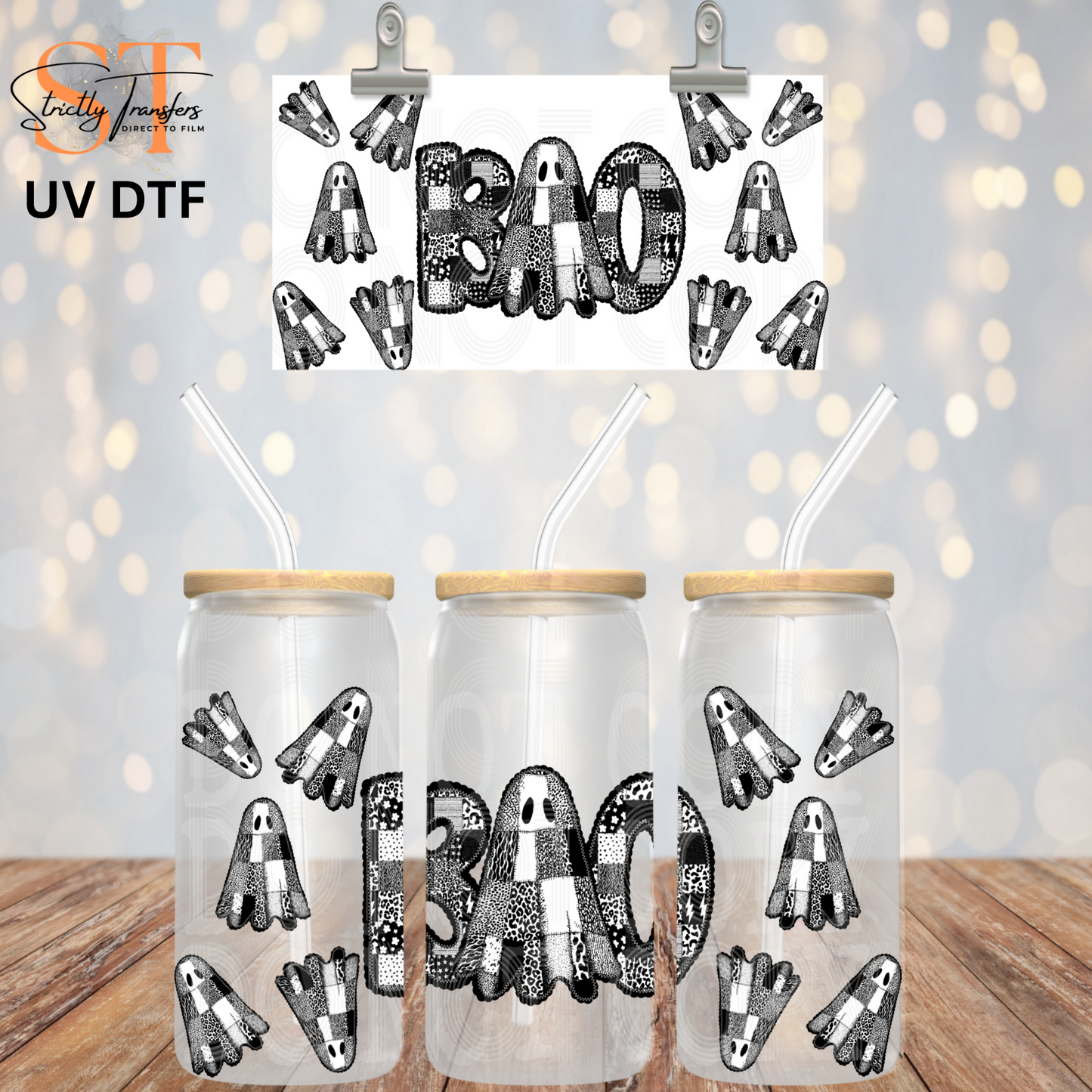 Boo UV Libbey Wrap Direct to Film Wraps