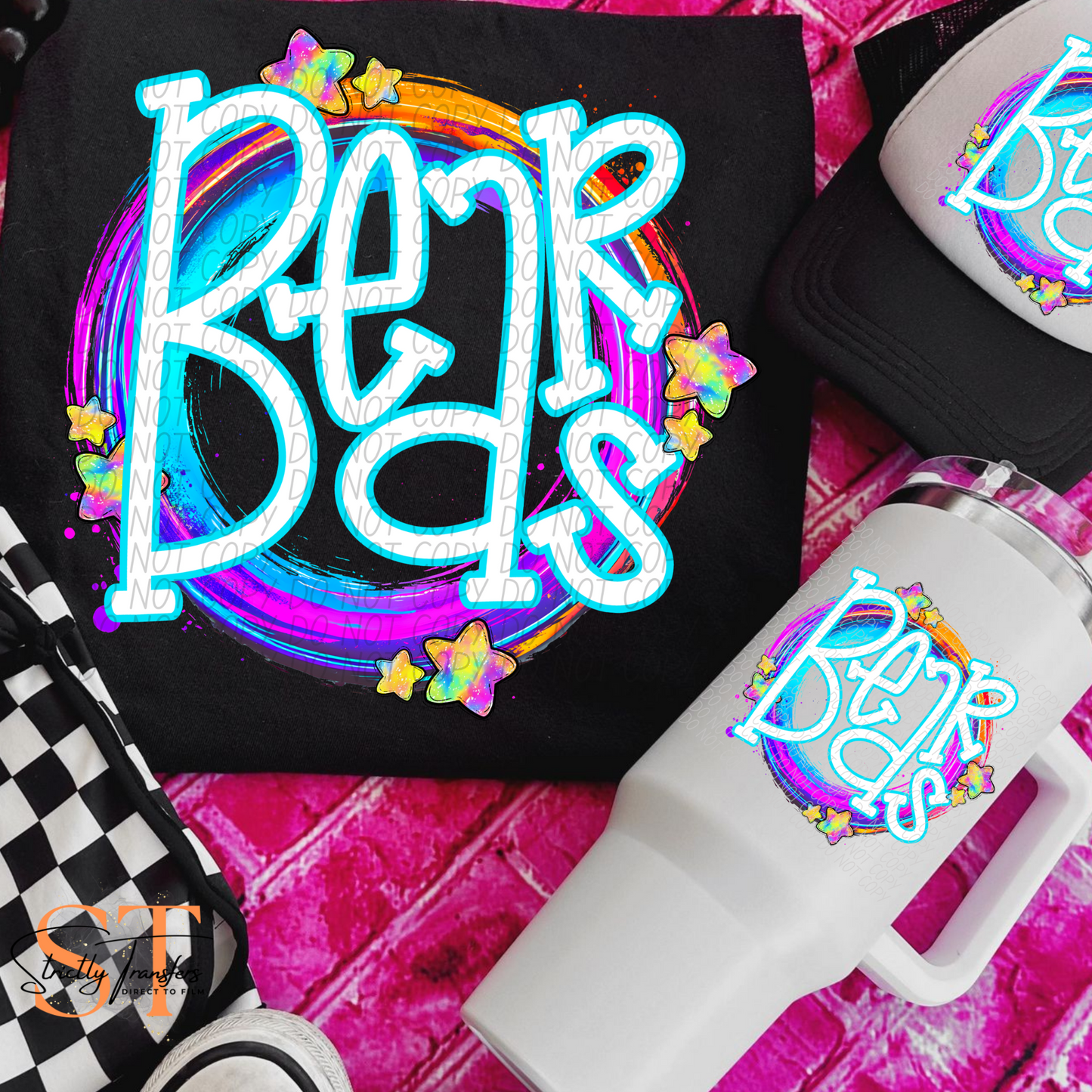 Whimsical Bears Direct to Film Transfers