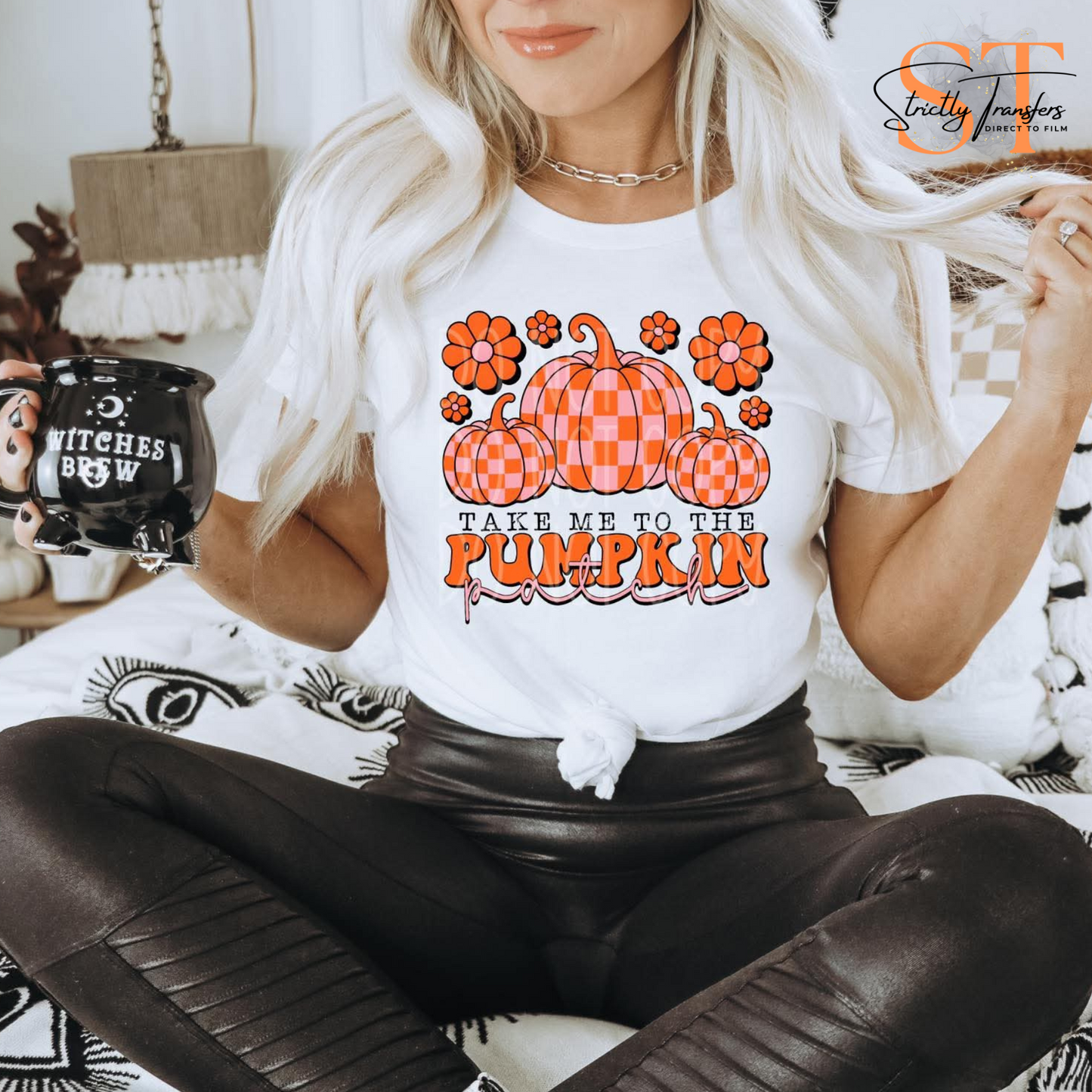 Take me to the Pumpkin Patch Direct to Film Transfers