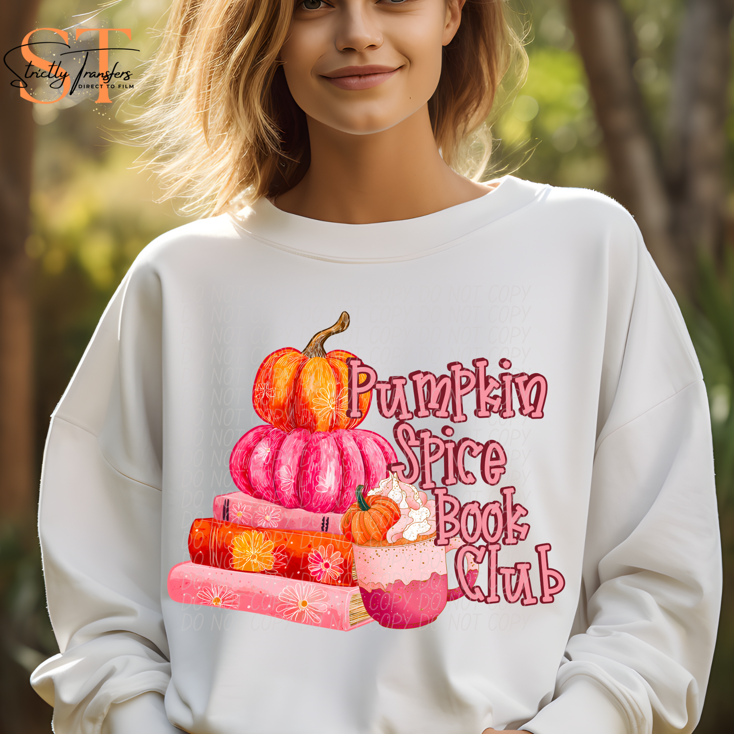 Pumpkin Spice Book Club Direct to Film Transfers
