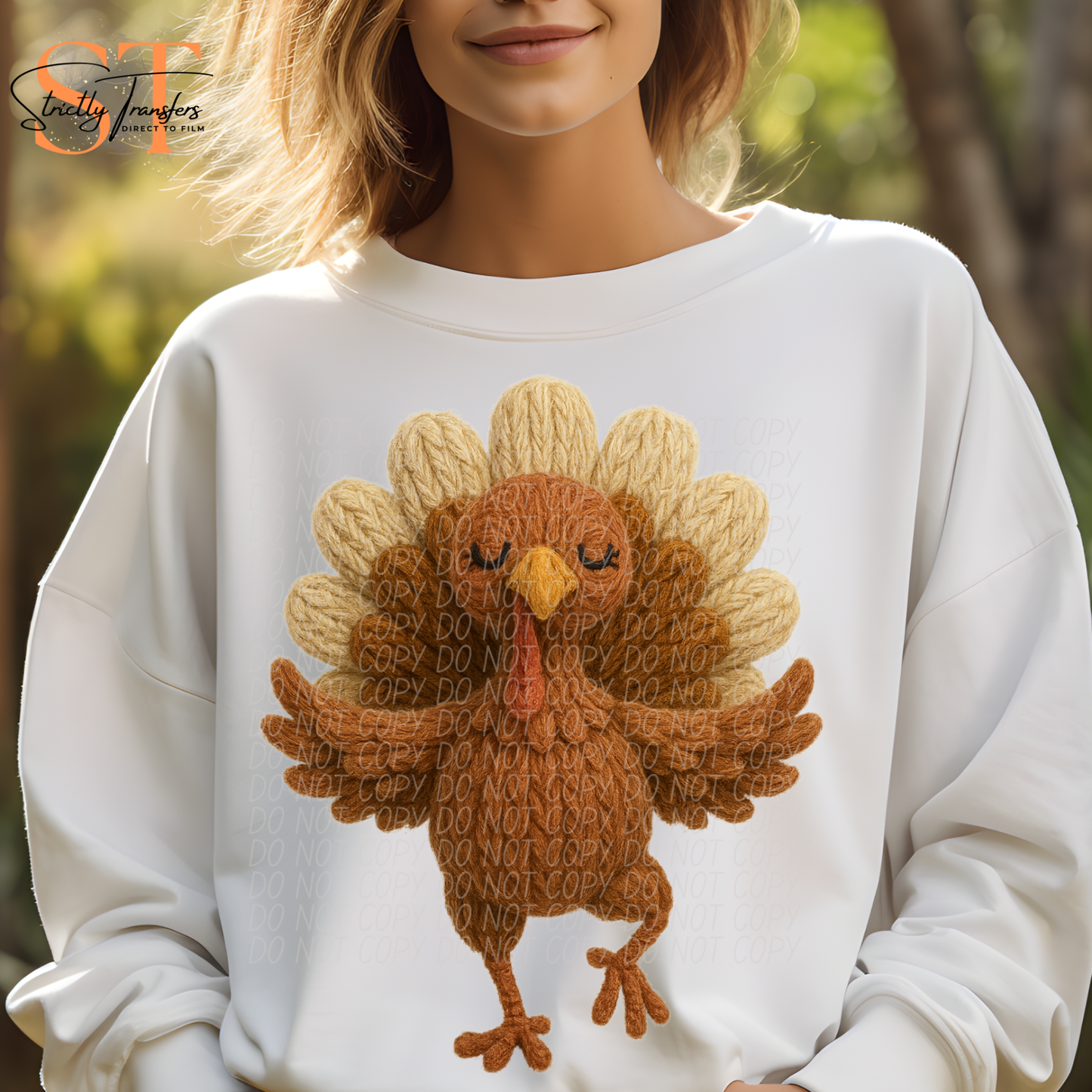 Unbothered Turkey Direct to Film Transfers