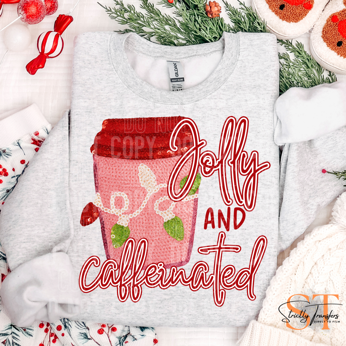 Jolly & Caffeinated Direct to Film Transfers