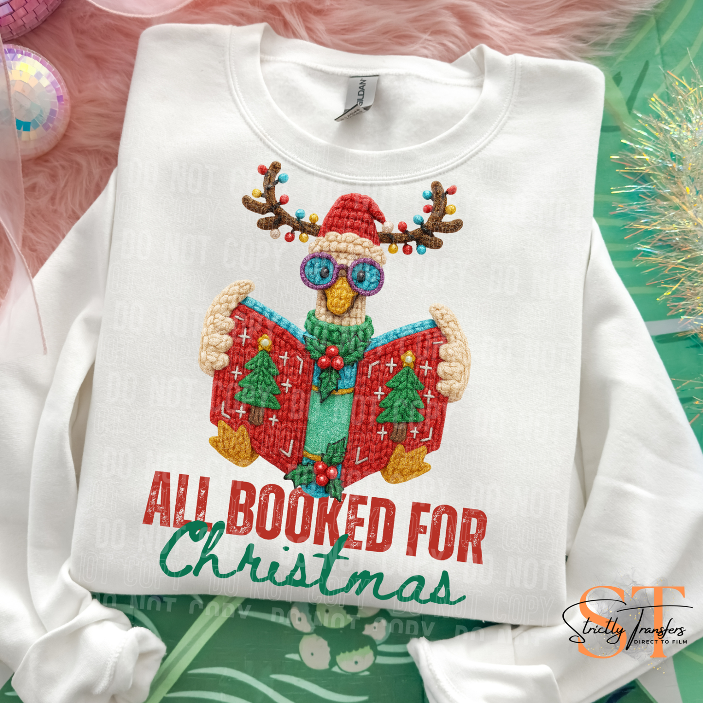 All Booked for Christmas Direct to Film Transfers