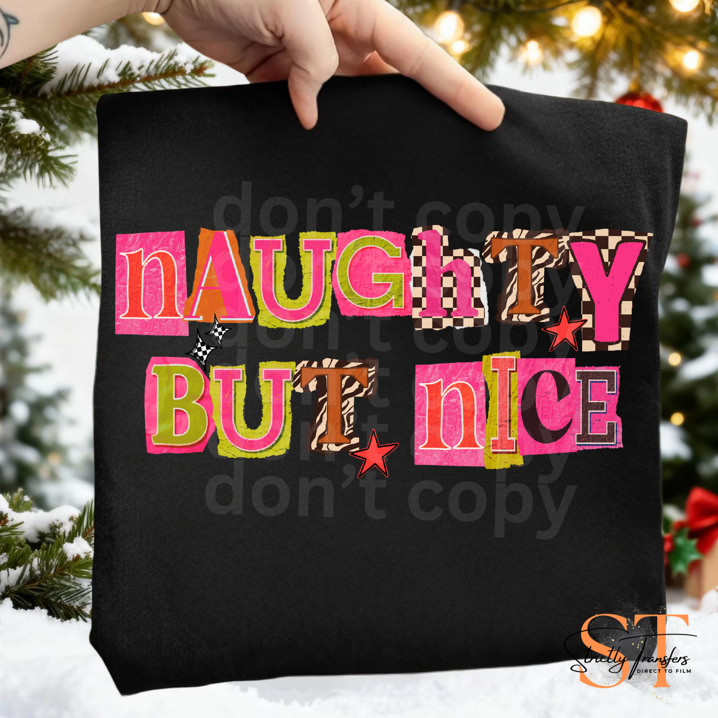 Naughty But, Nice Magazine Letters Direct to Film Transfers