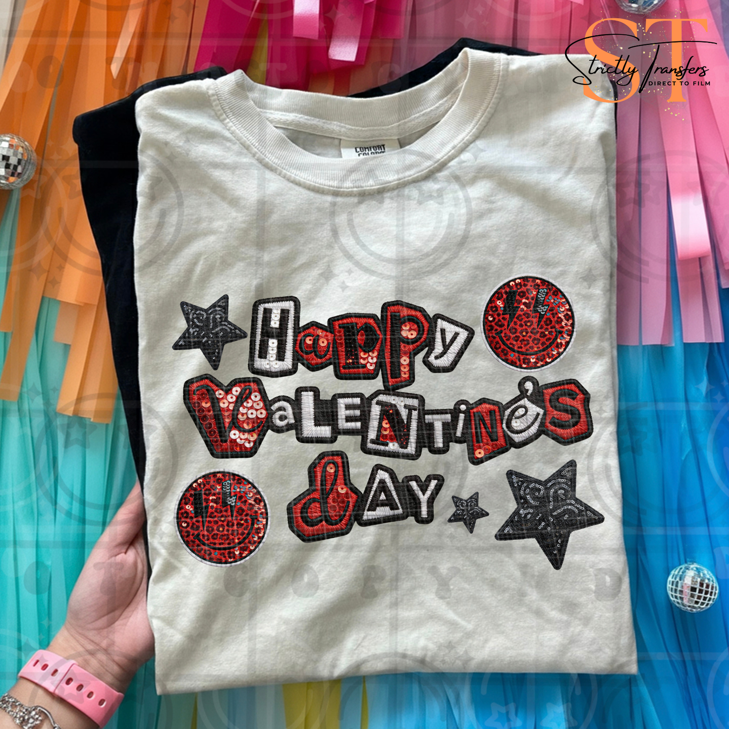 Happy Valentine's Day Ransom Letters Direct to Film Transfers