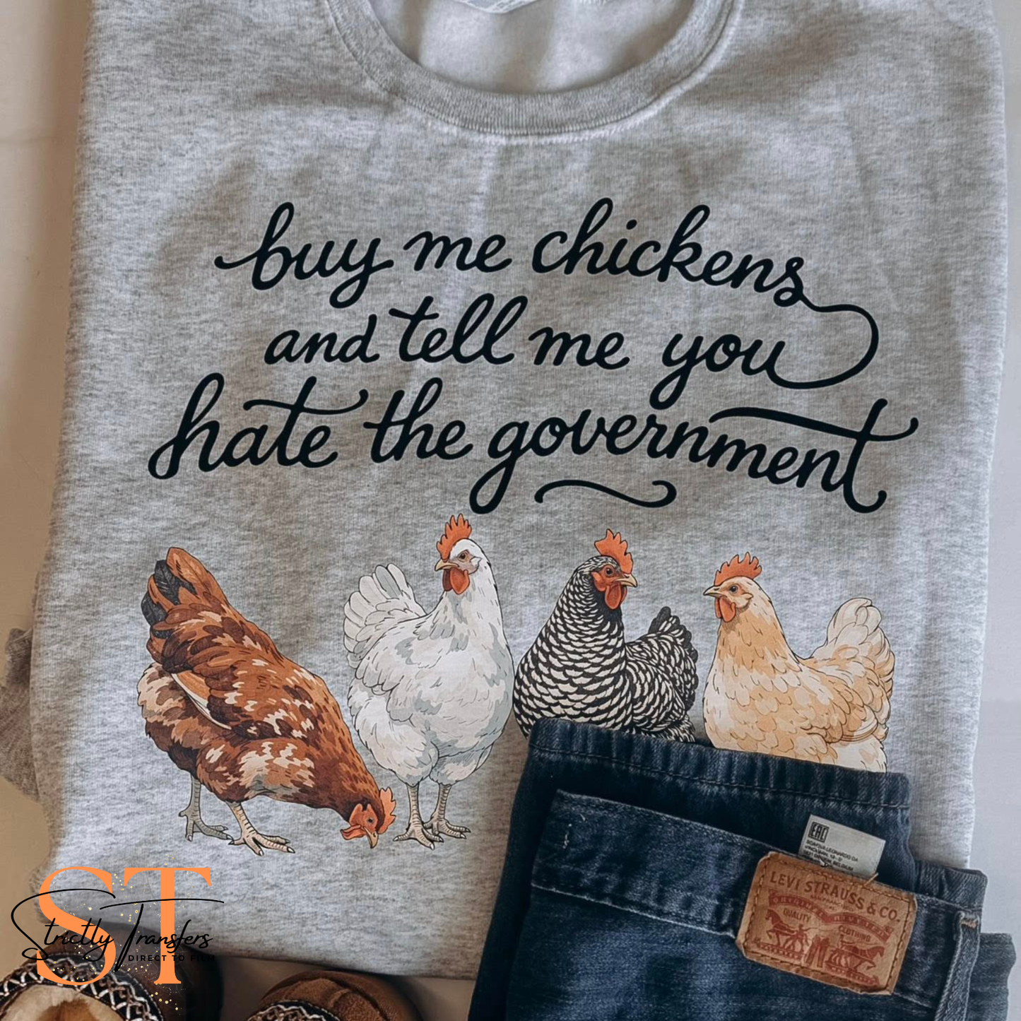 Buy Me Chickens Direct to Film Transfers