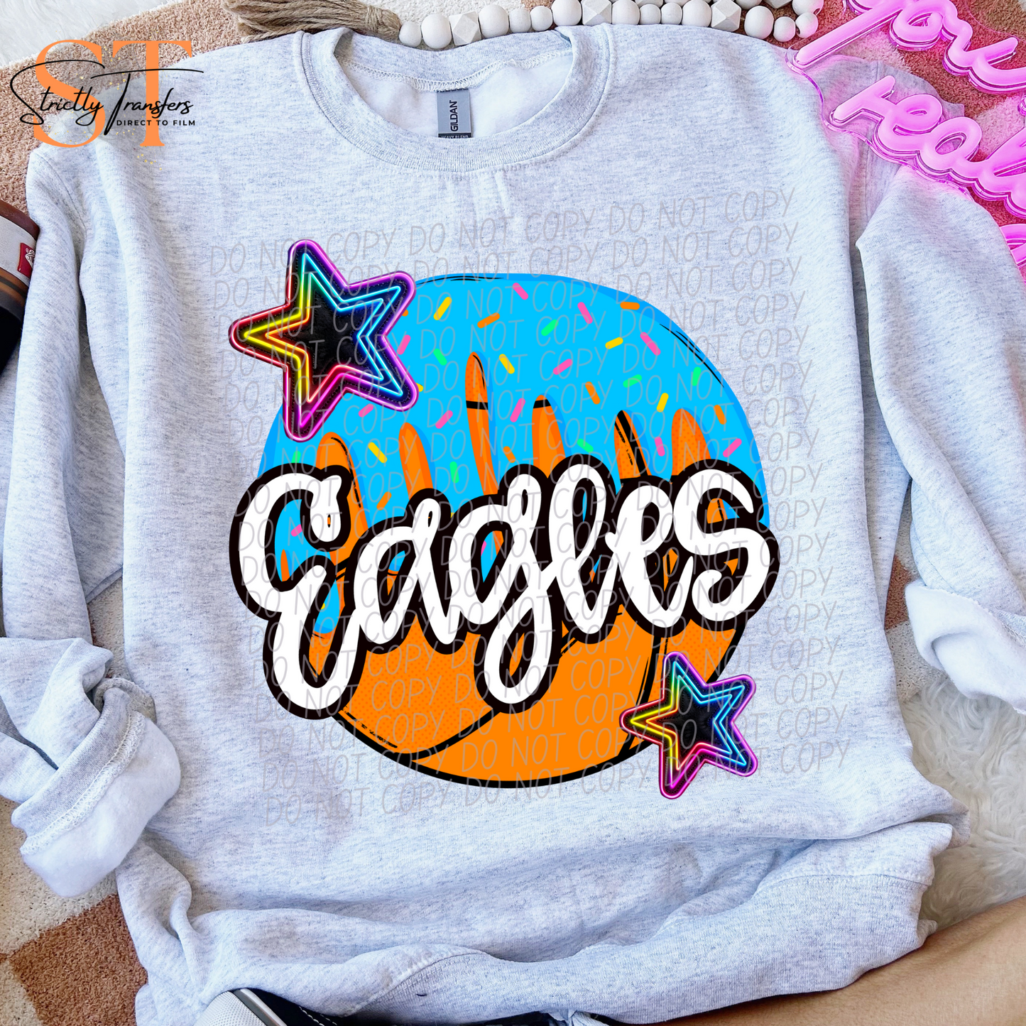 Eagles Sports Drip - 5 sport options Direct to Film Transfers