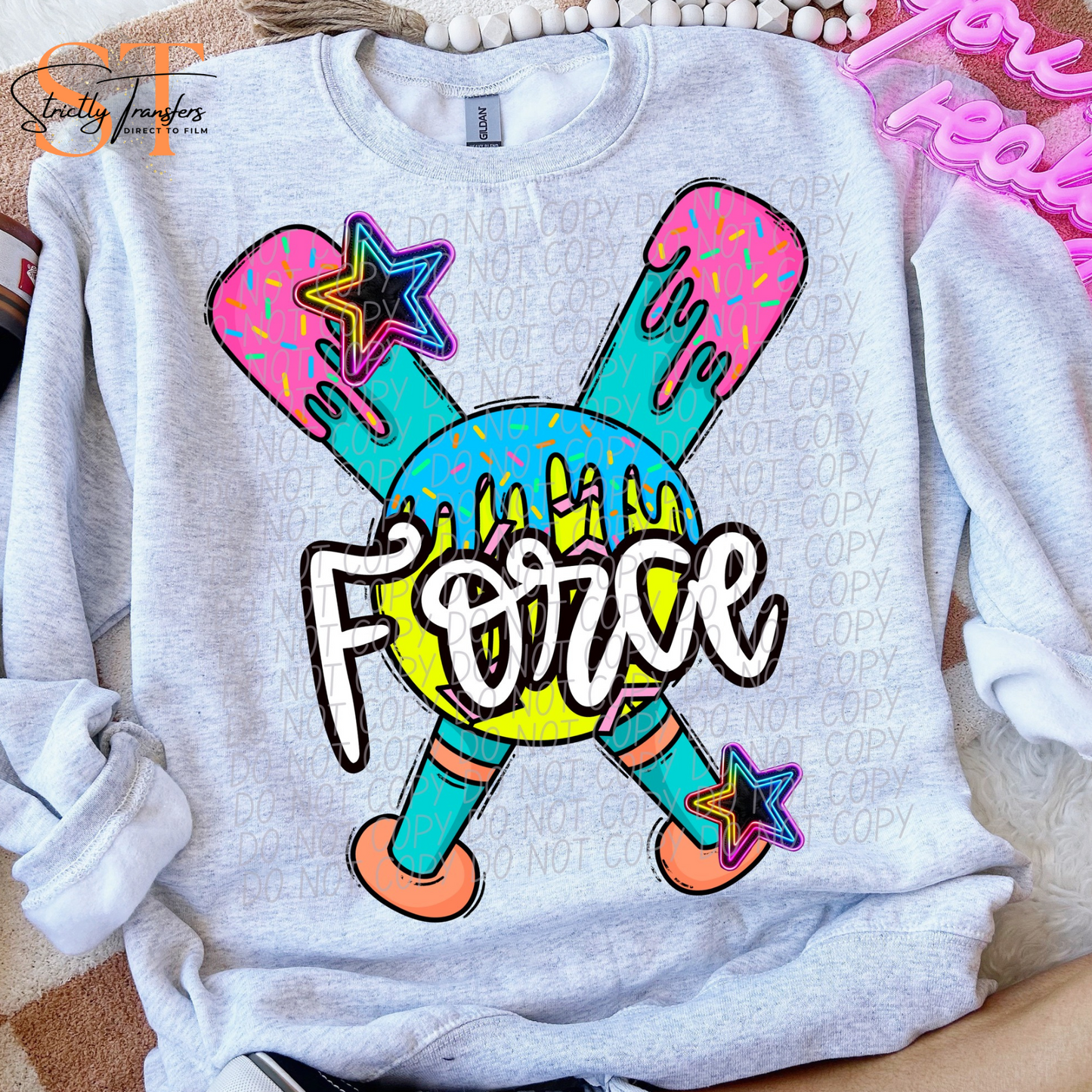 Force Sports Drip - 2 sport options Direct to Film Transfers