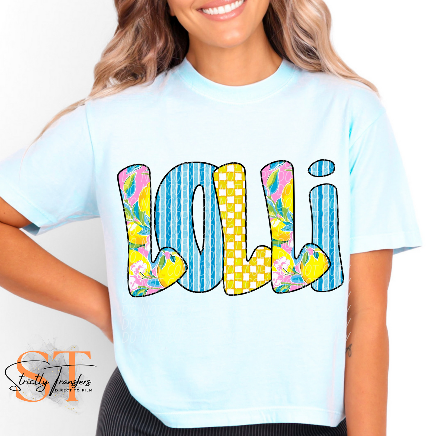 Citrus - Grandma names - 10 options Direct to Film Transfers