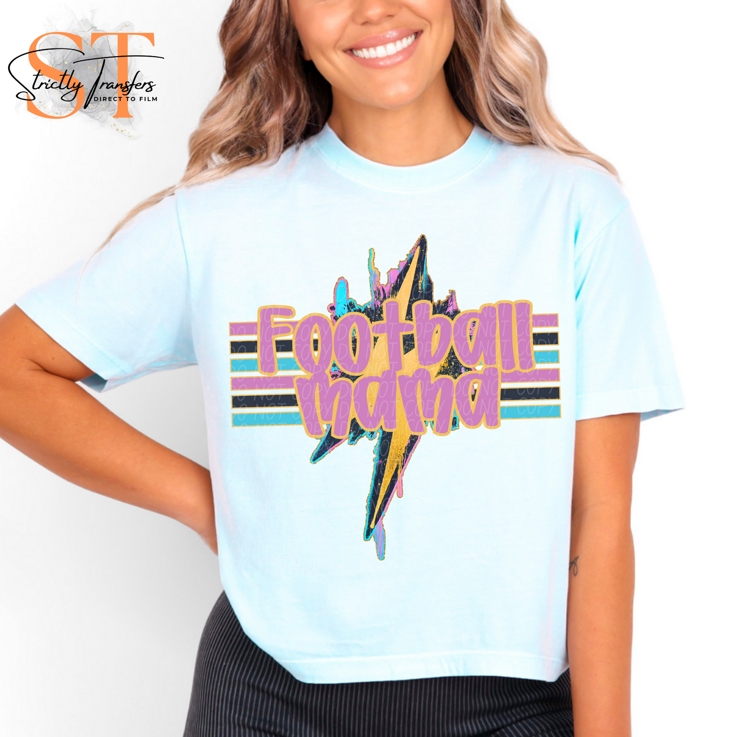 Geode Sports Mama -12 color options Direct to Film Transfers