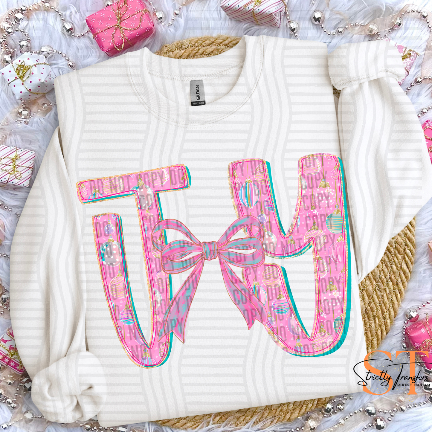 Pink Joy - 3 options Direct to Film Transfers