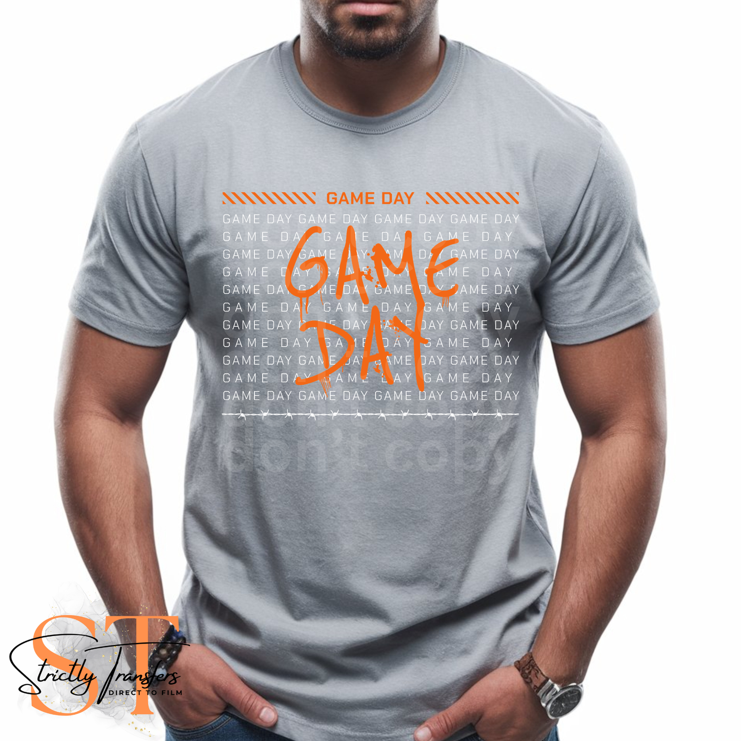 Game Day - 8 options Direct to Film Transfers