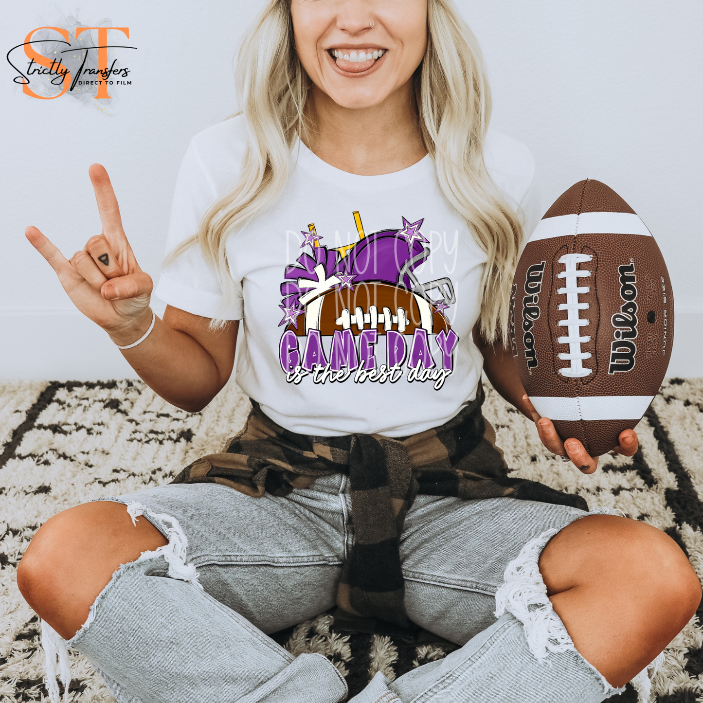 Game Day is the Best Day - Multiple Colors Direct to Film Transfers
