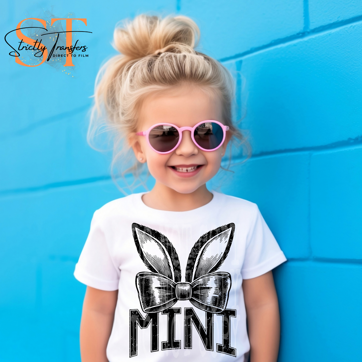 Mini Bunny Direct to Film Transfers